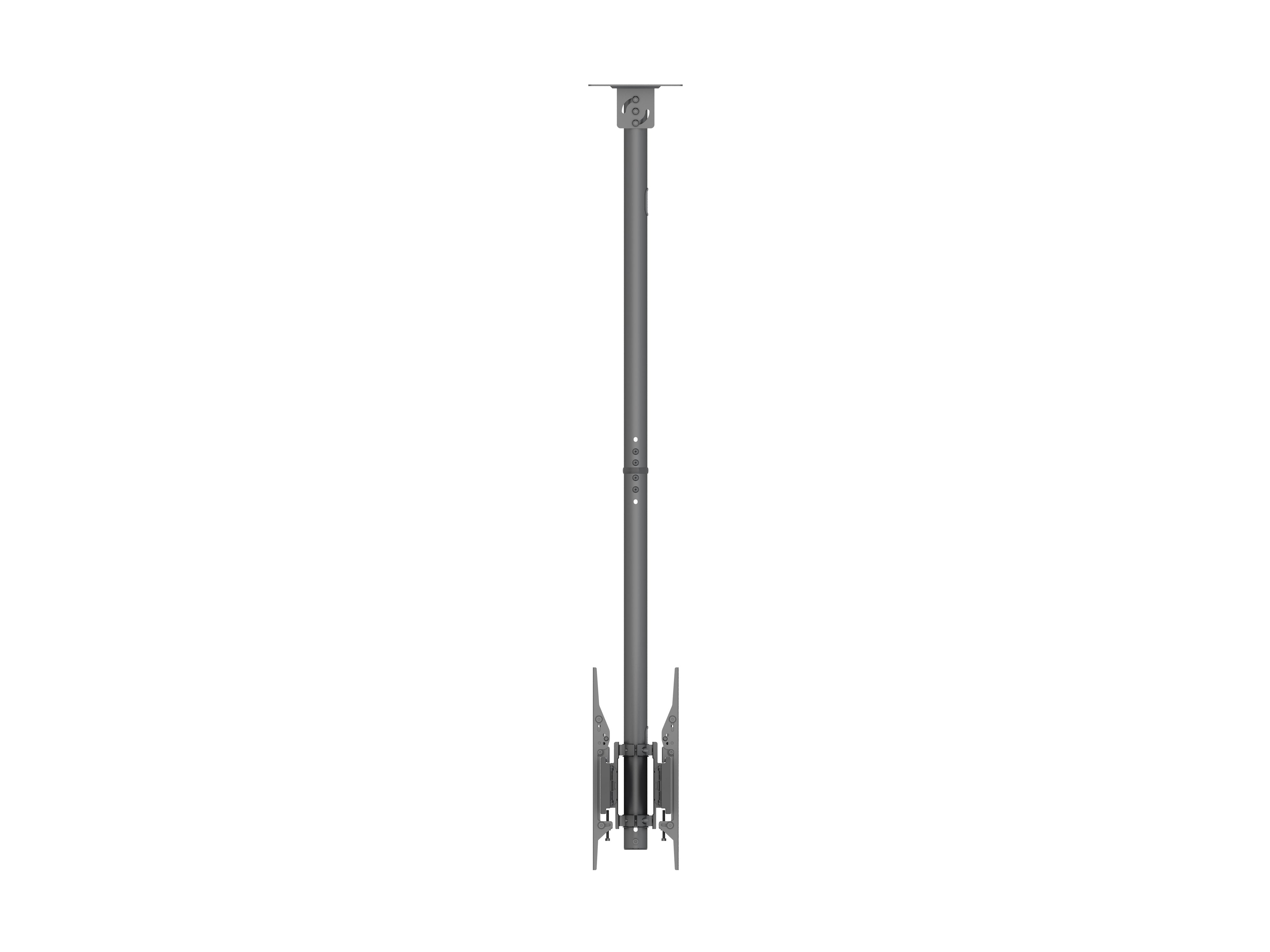 Eight-Screen Three-Pole Ceiling Mount (4 Side-by-Side, 4 Back-to-Back)