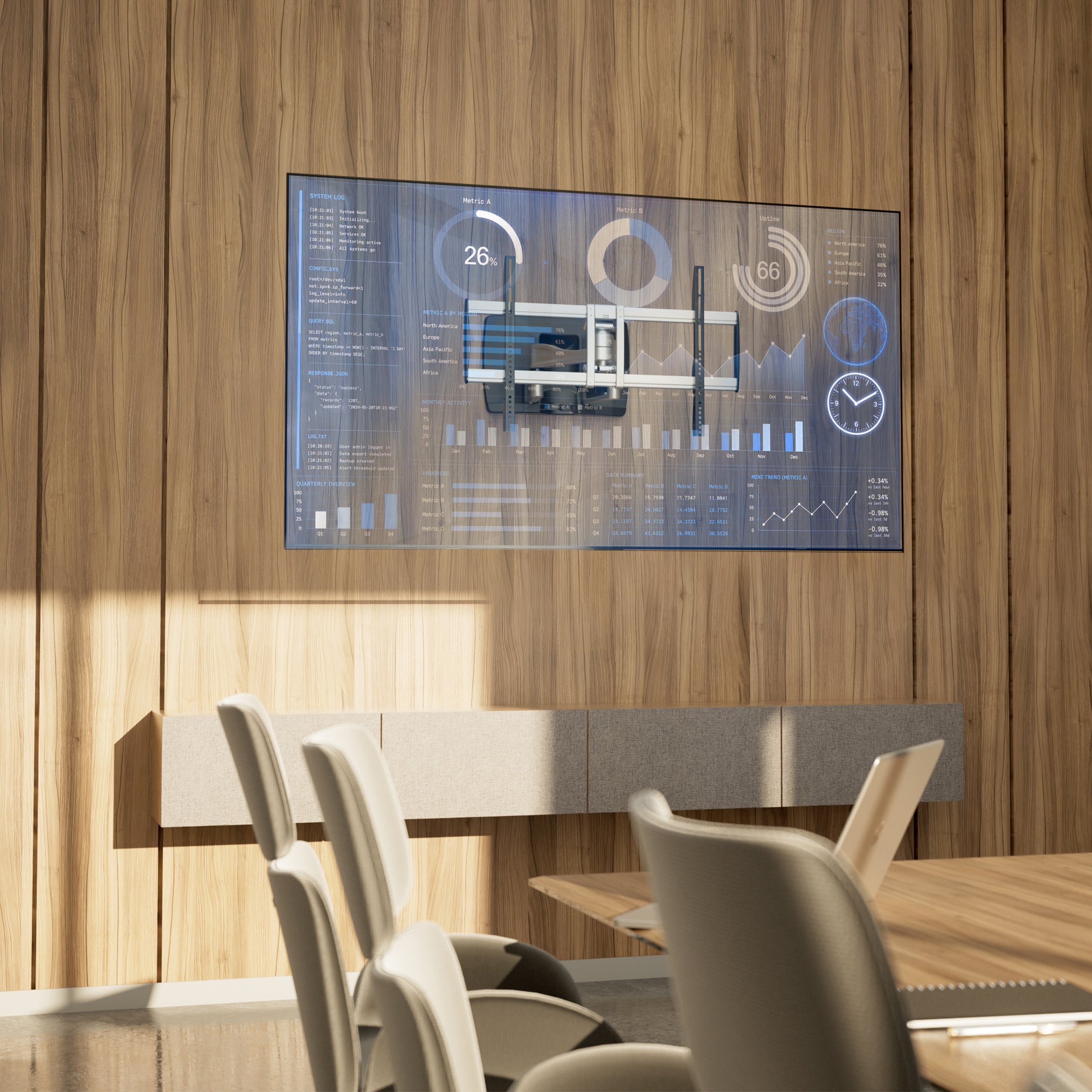 TAA Heavy-Duty Articulating Wall Mount