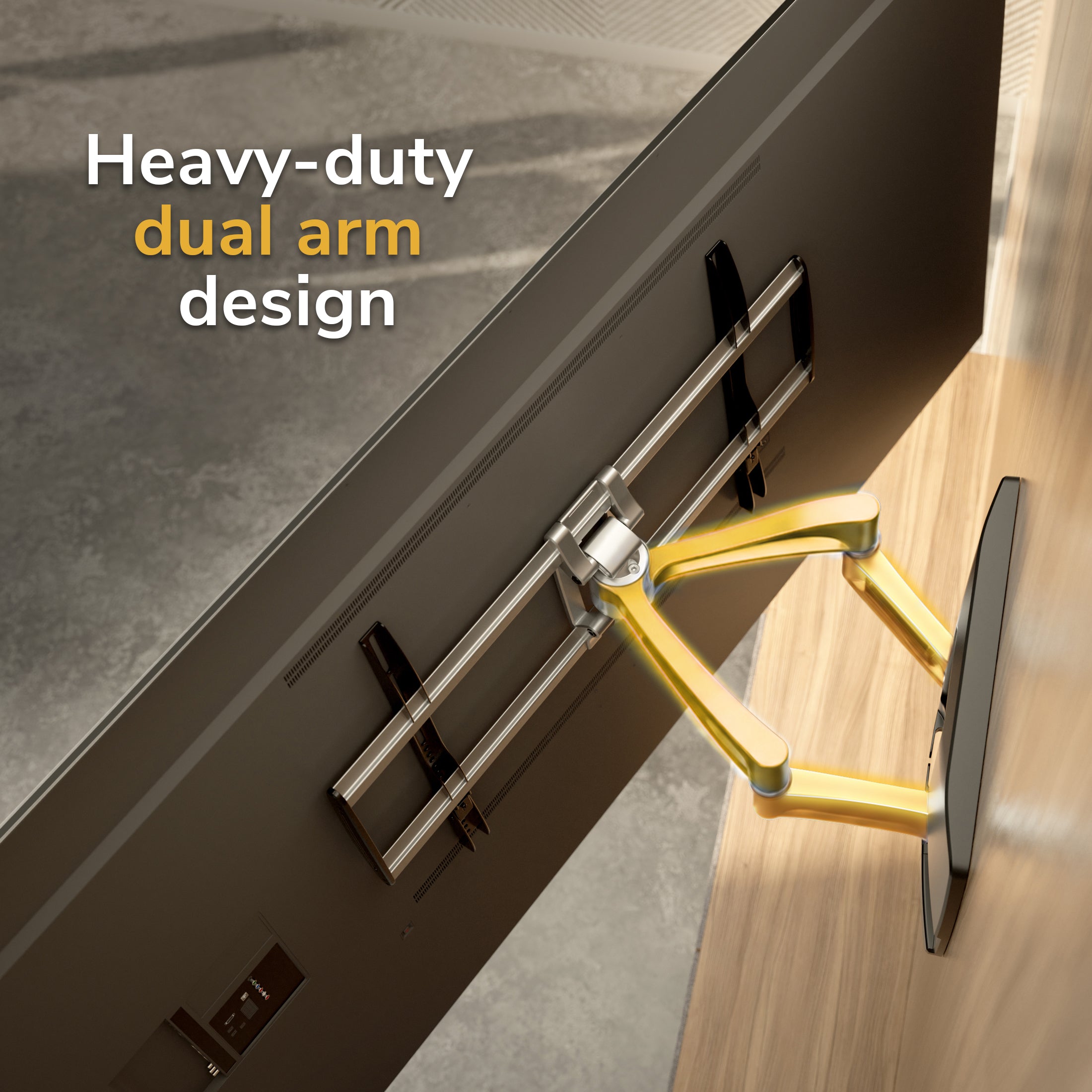 TAA Heavy-Duty Articulating Wall Mount