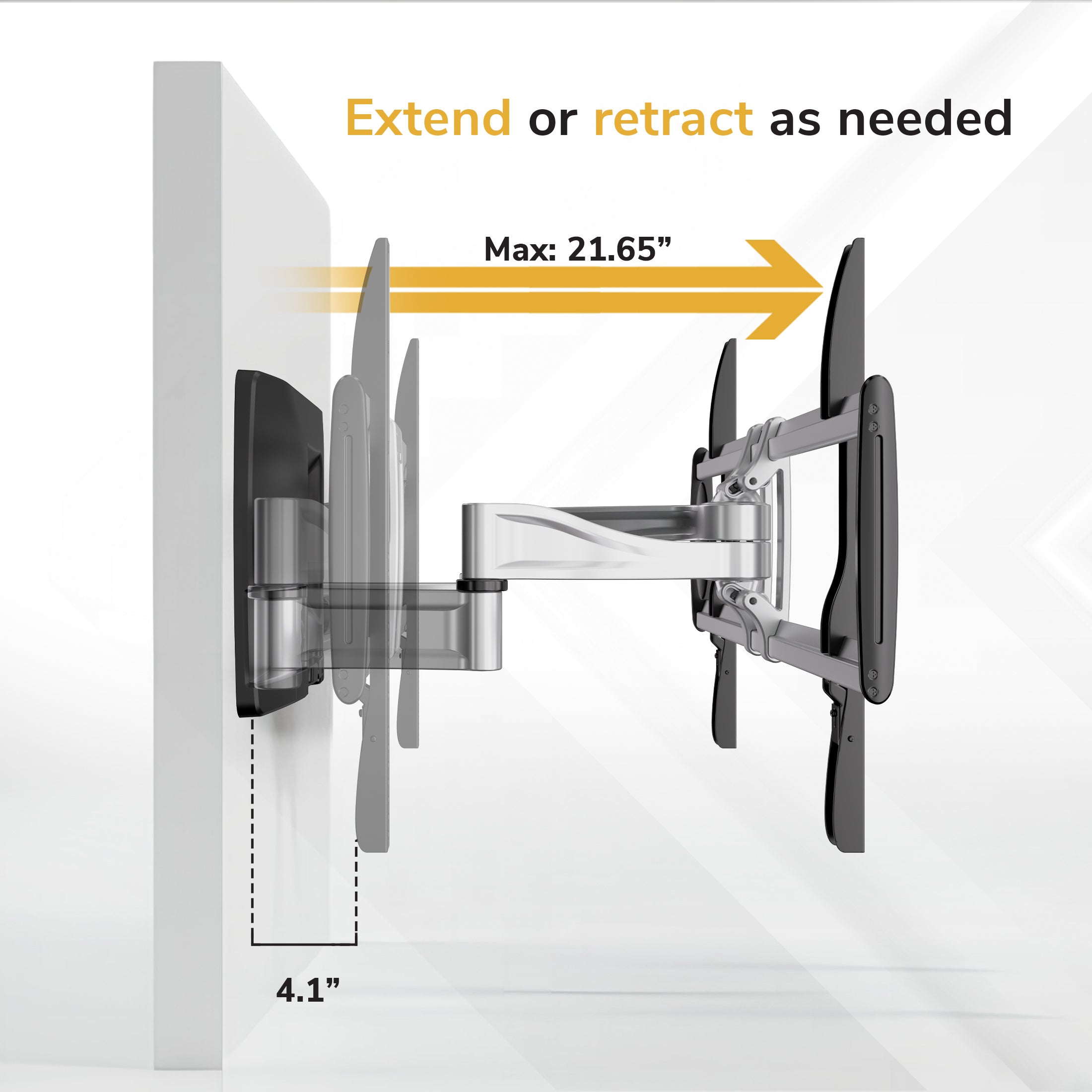 TAA Heavy-Duty Articulating Wall Mount