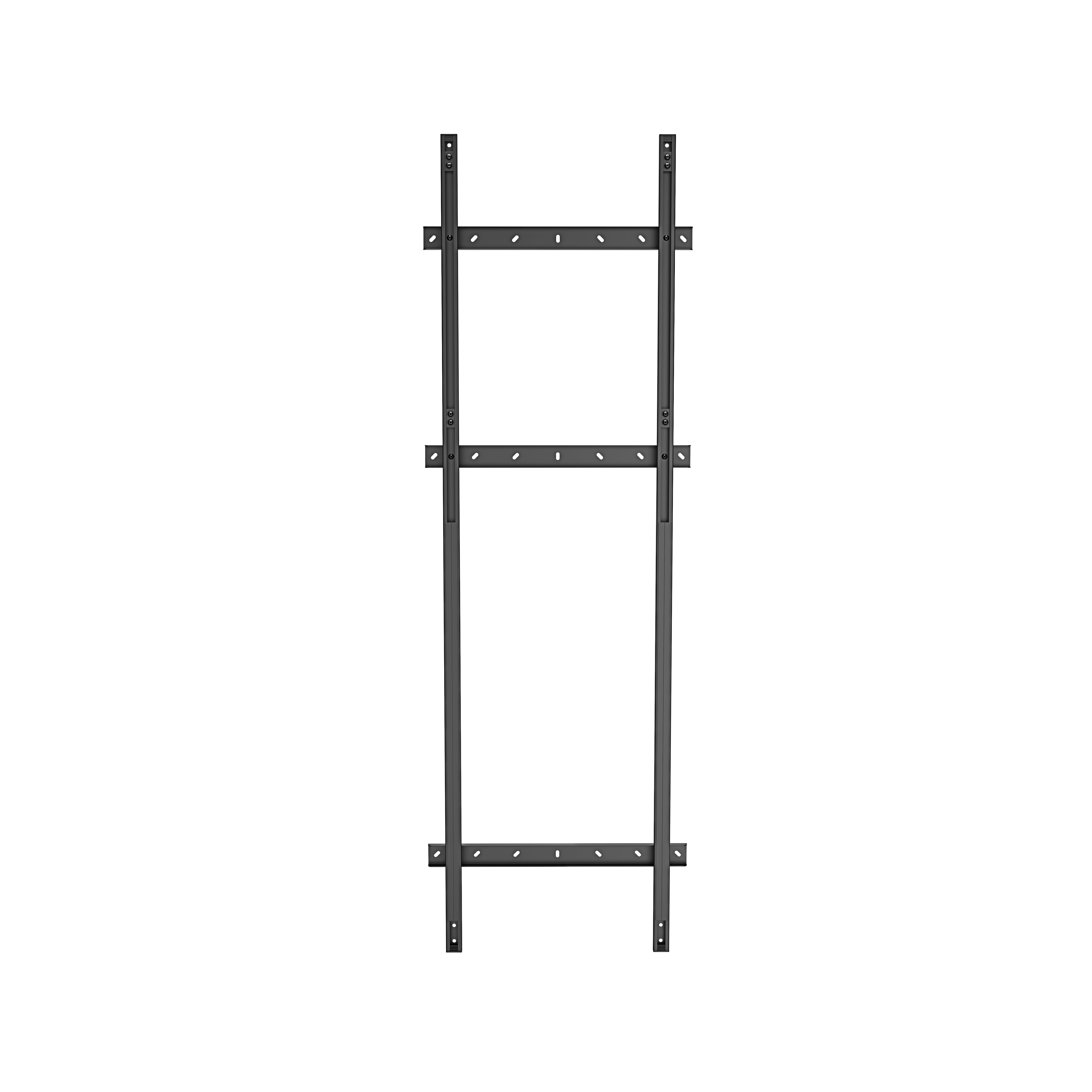 Floor-to-Wall Support for Interactive Display Mounts