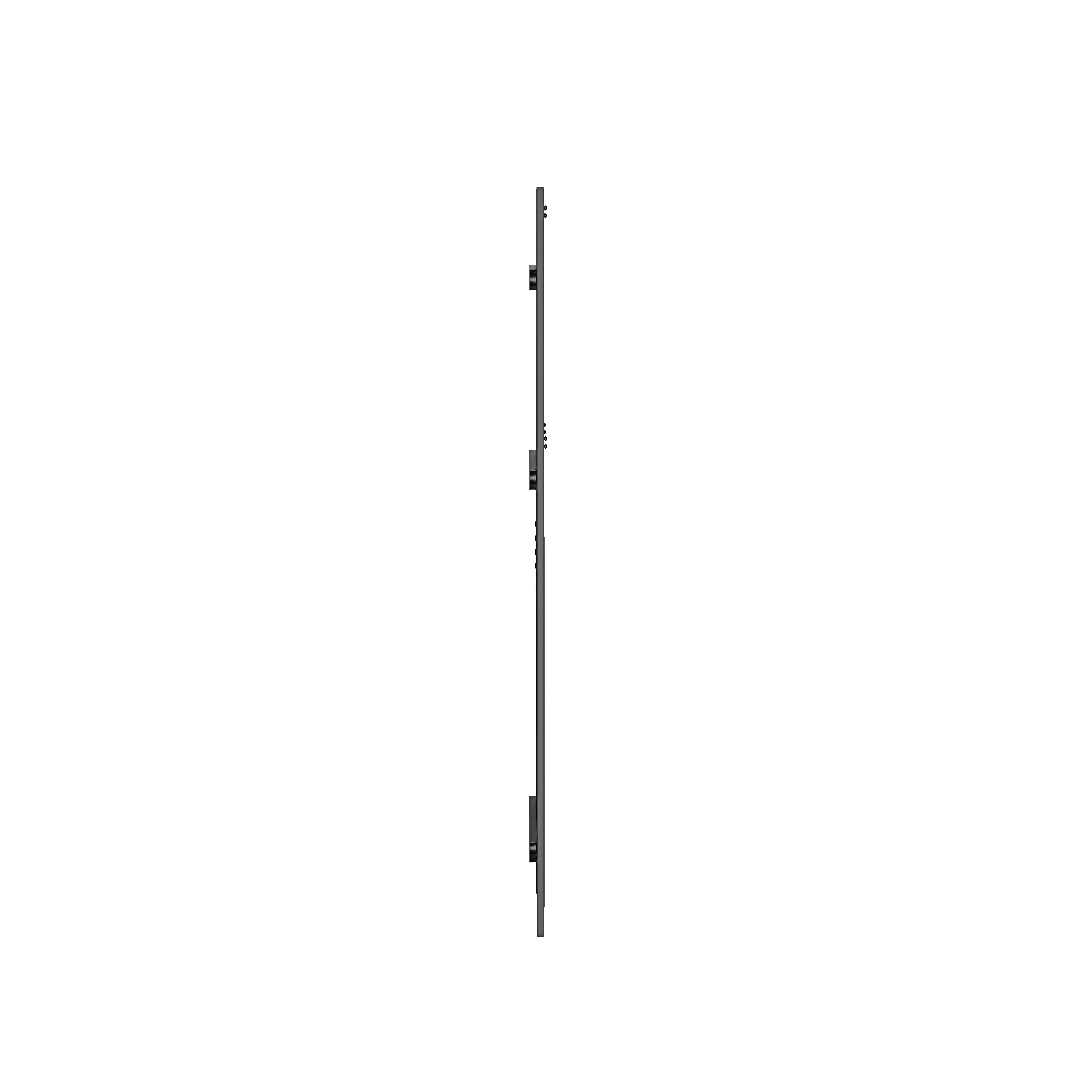 Floor-to-Wall Support for Interactive Display Mounts