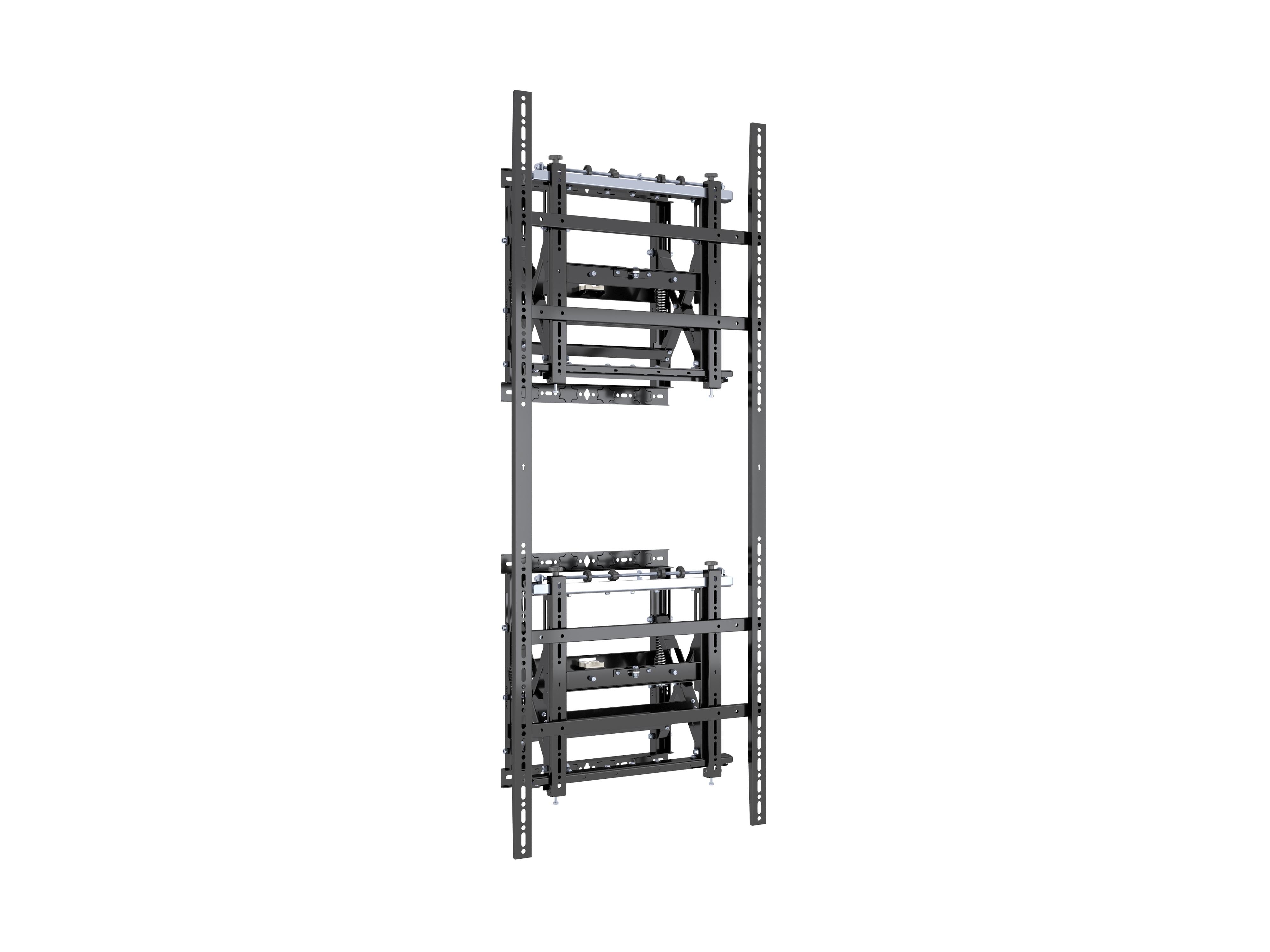 Double Push-In Pop-Out Mount for 21:9 Ultra-Wide Displays