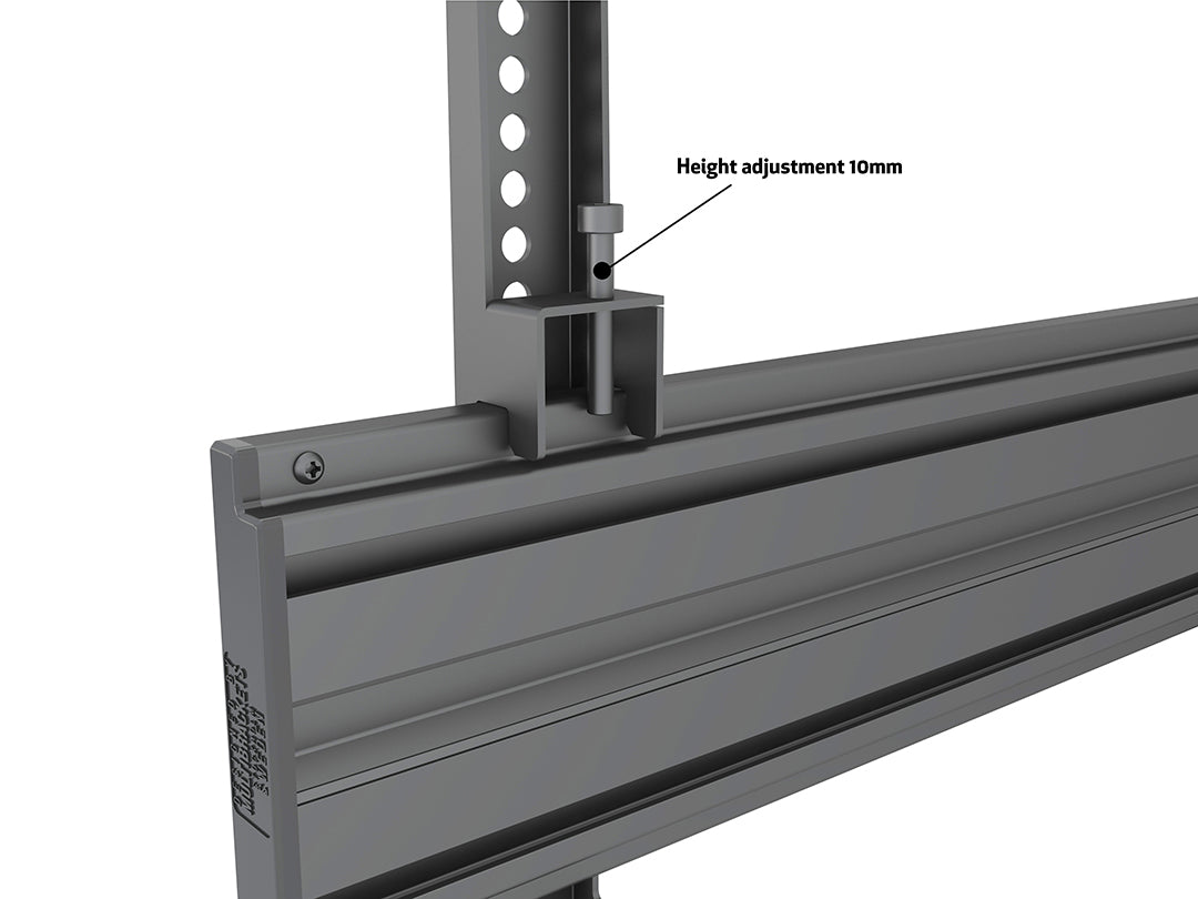 Single Screen Floor-to-Wall Mount