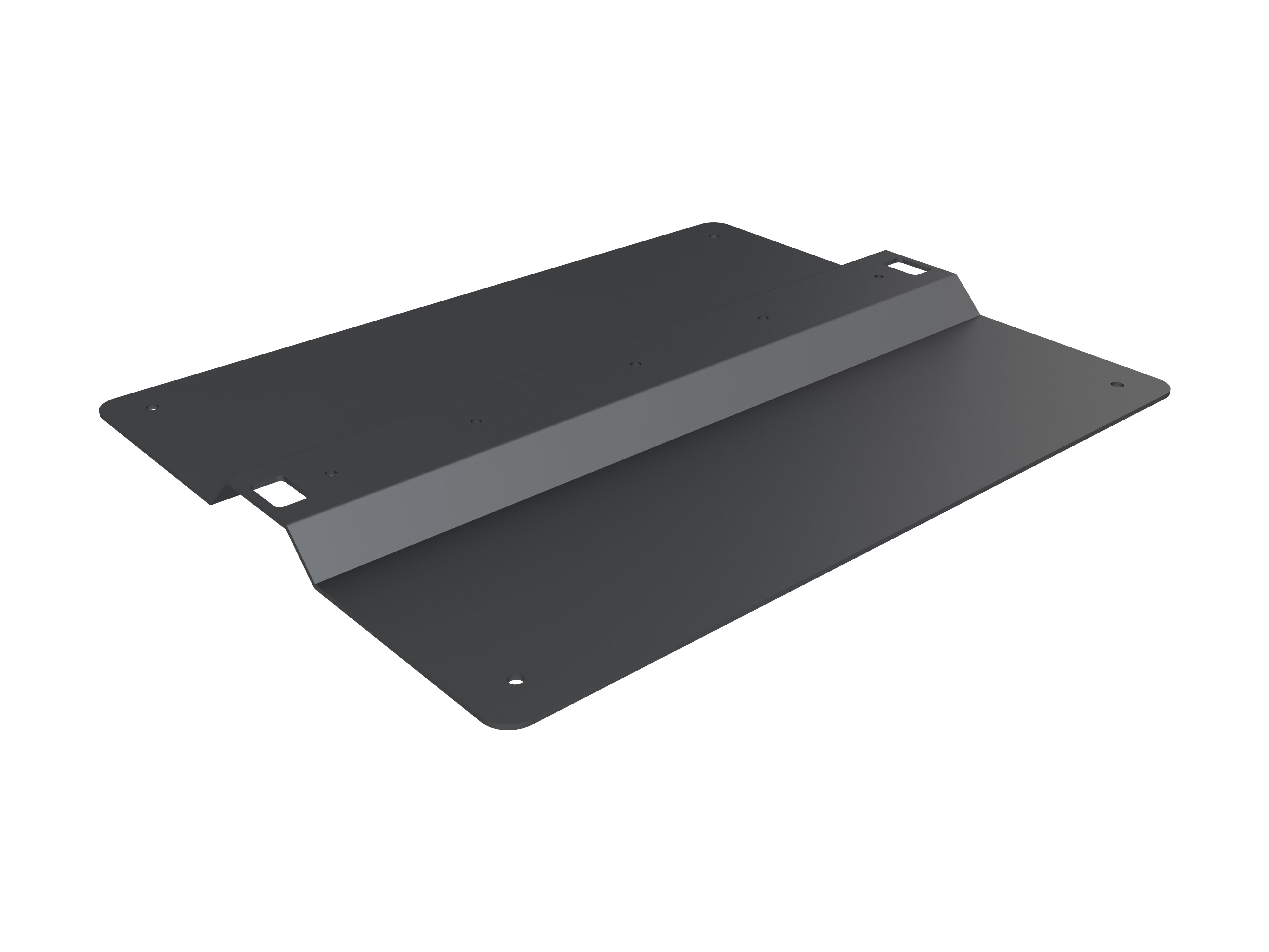 Dual-Sided Display Mount with Floor Base