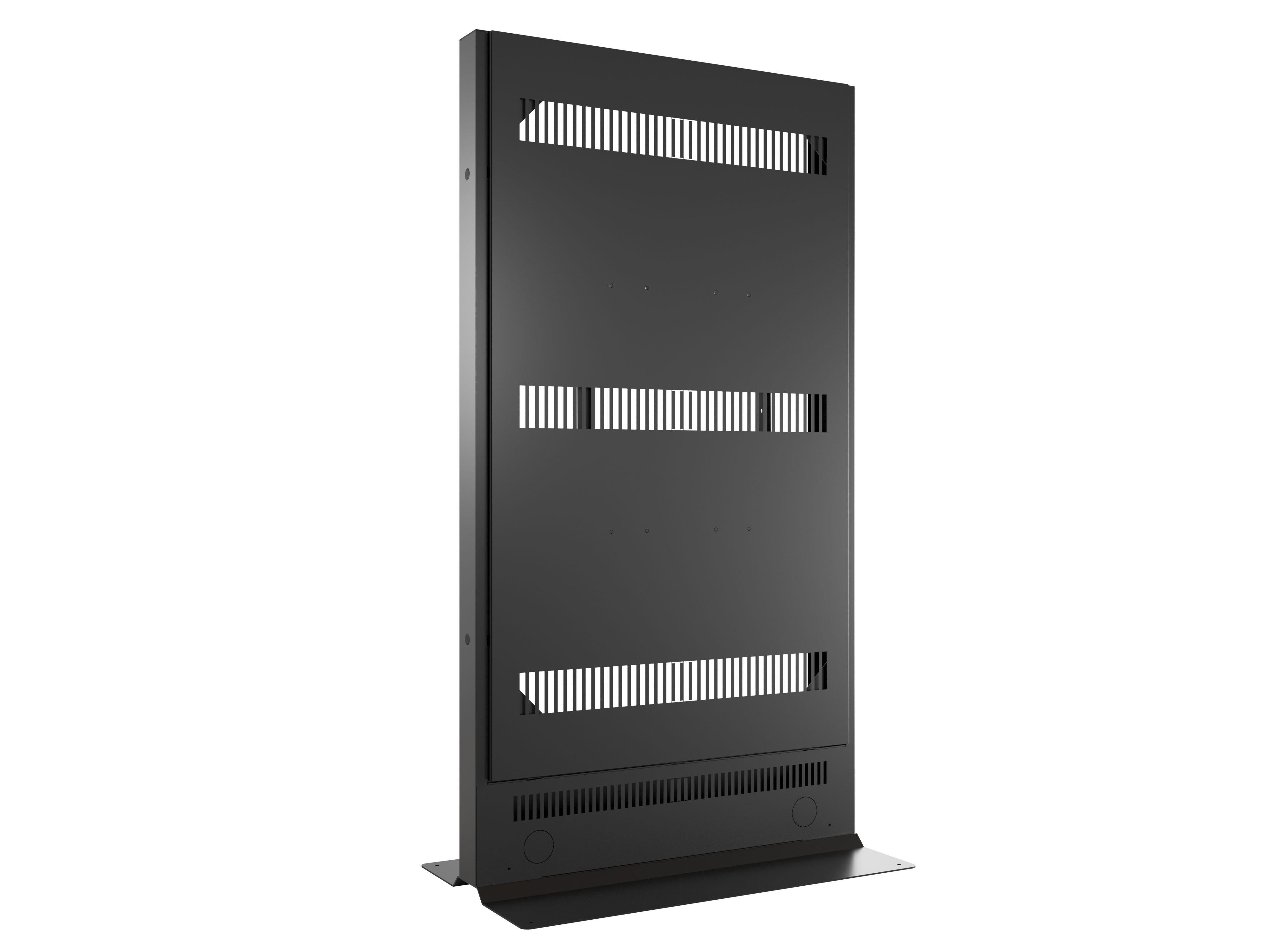 75" Indoor Kiosk Enclosure with Floor Base