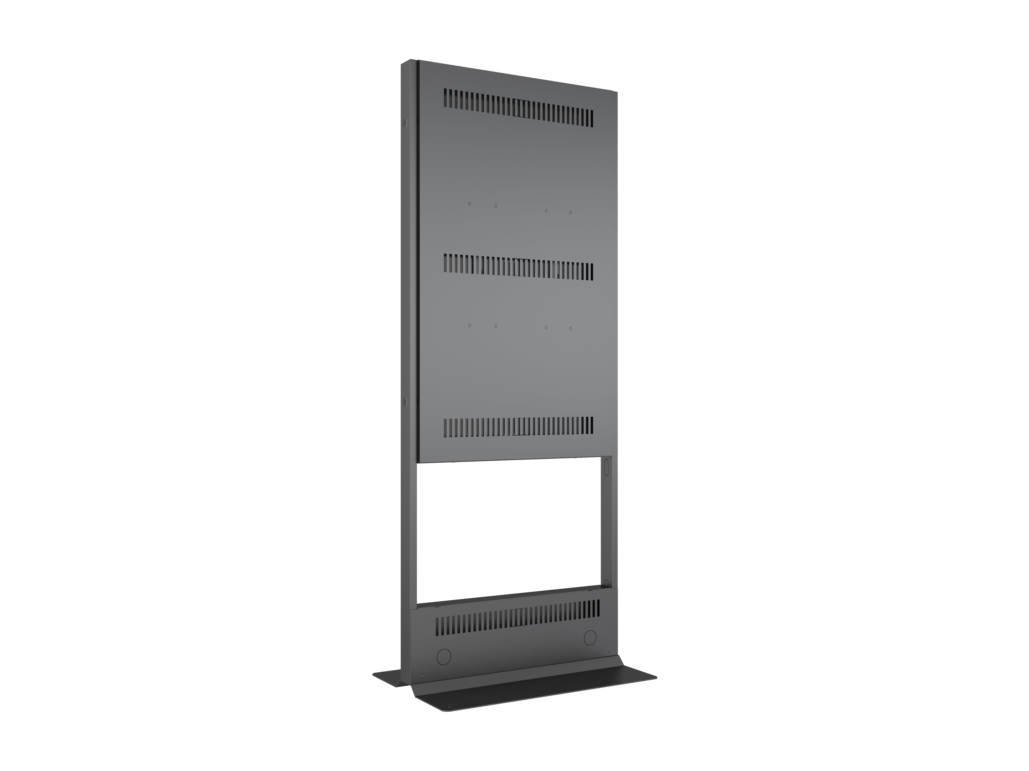 55" Indoor Kiosk Enclosure with Floor Stand