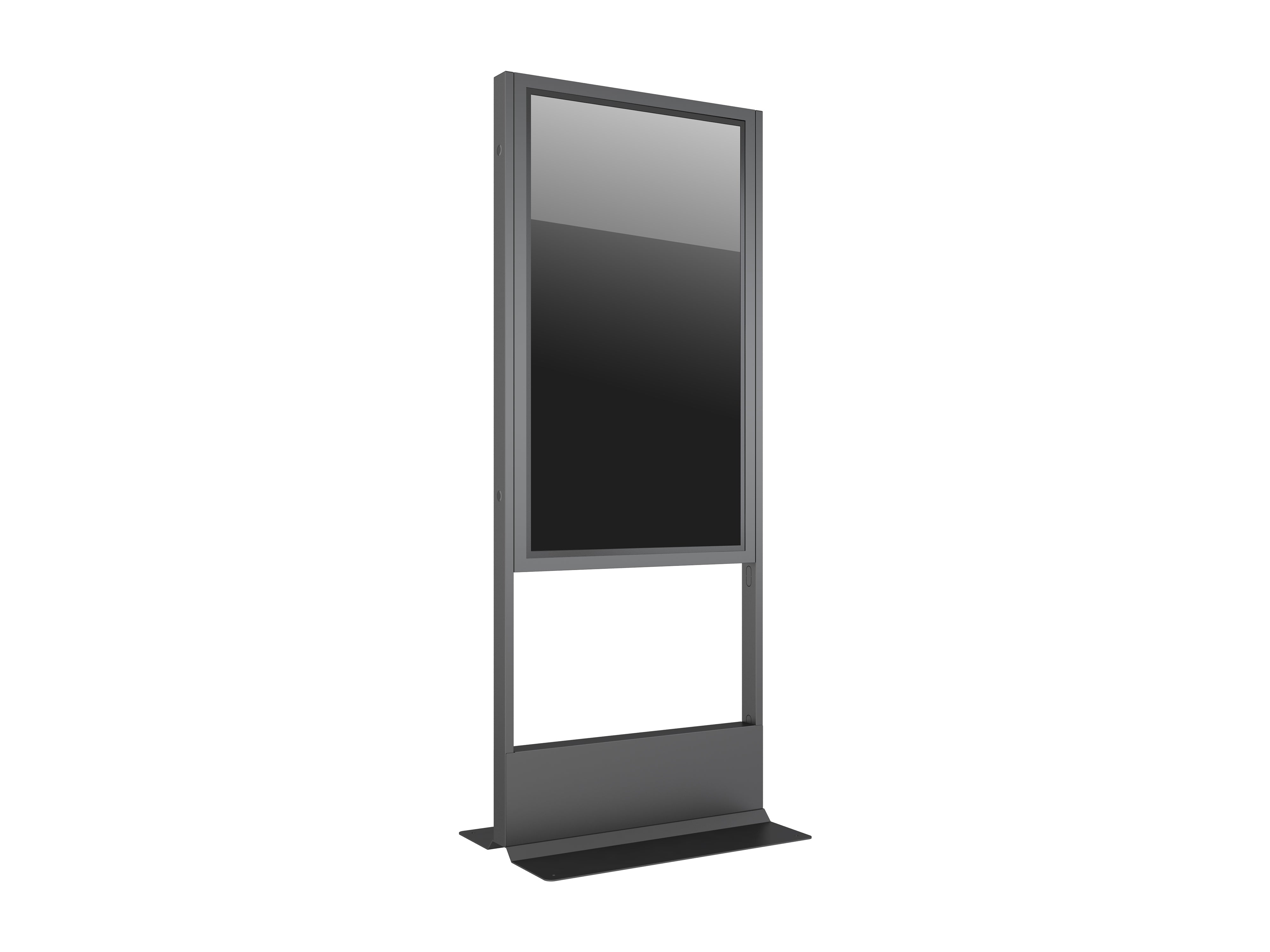 55" Indoor Kiosk Enclosure with Floor Stand