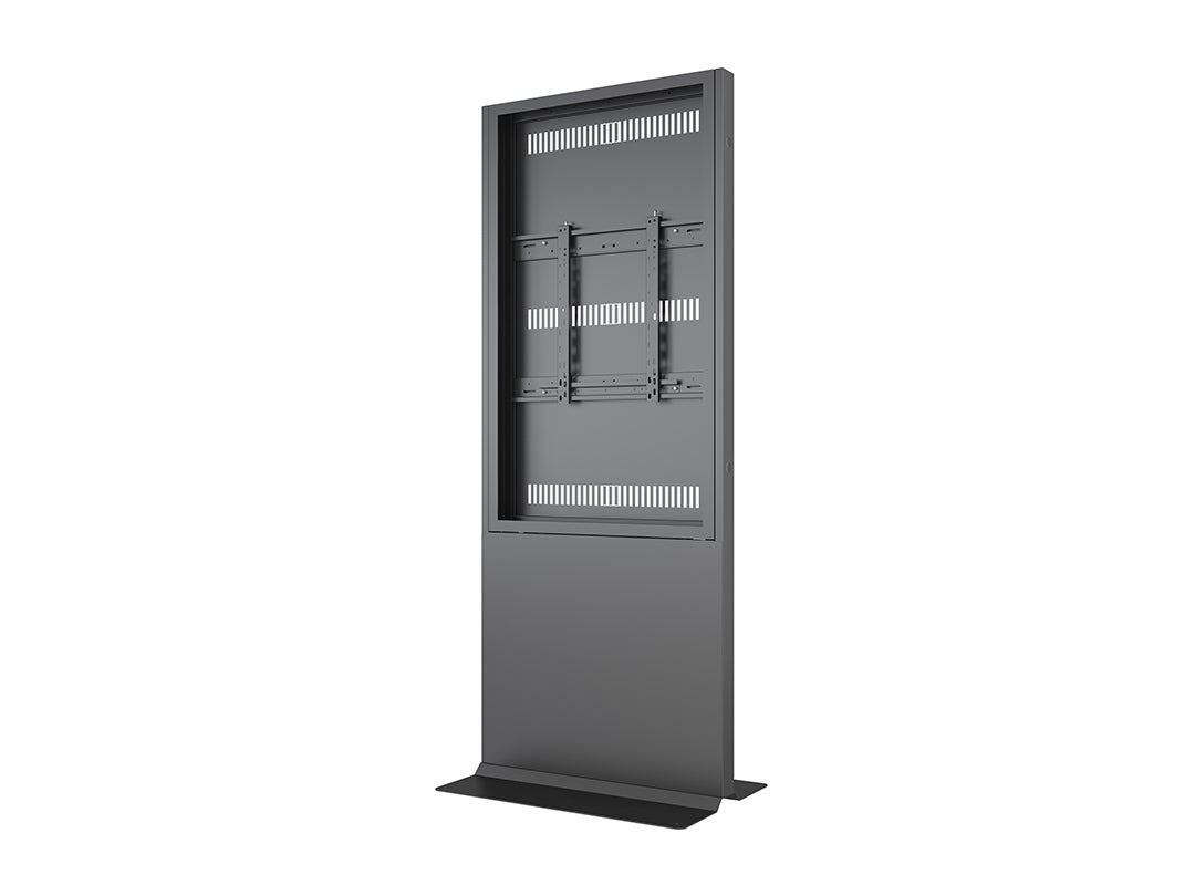 kiosk enclosure with standing base front