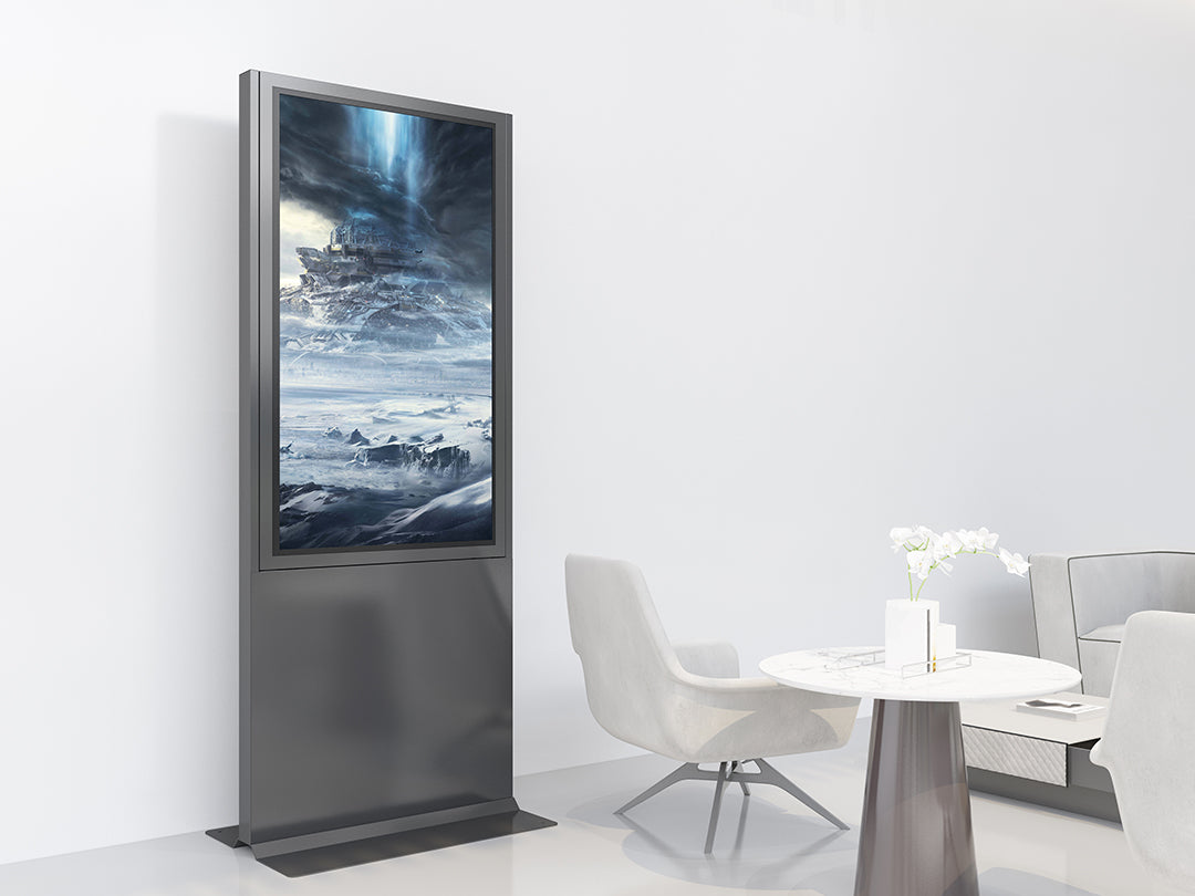 kiosk enclosure  in an office