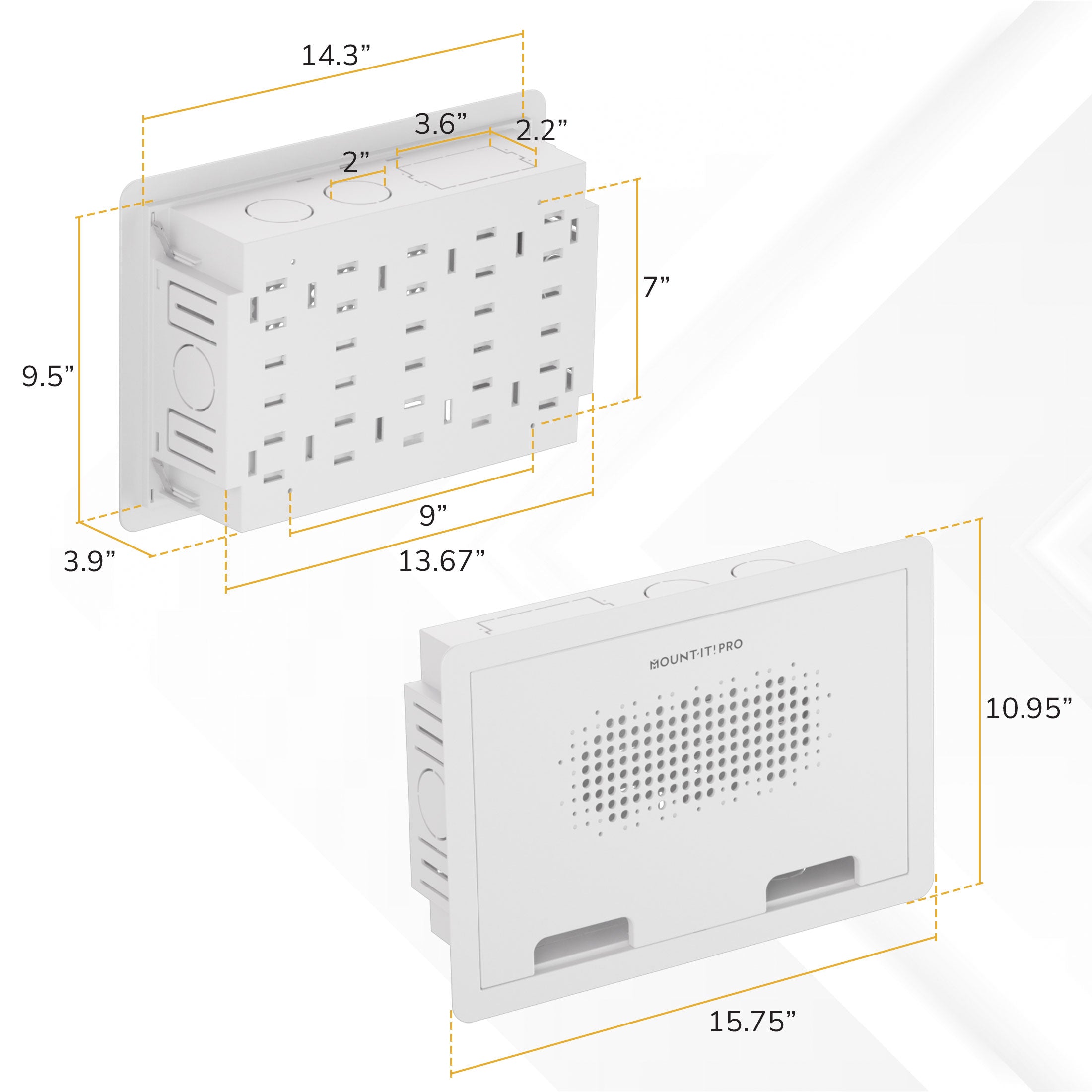 In-Wall Media Box - Small