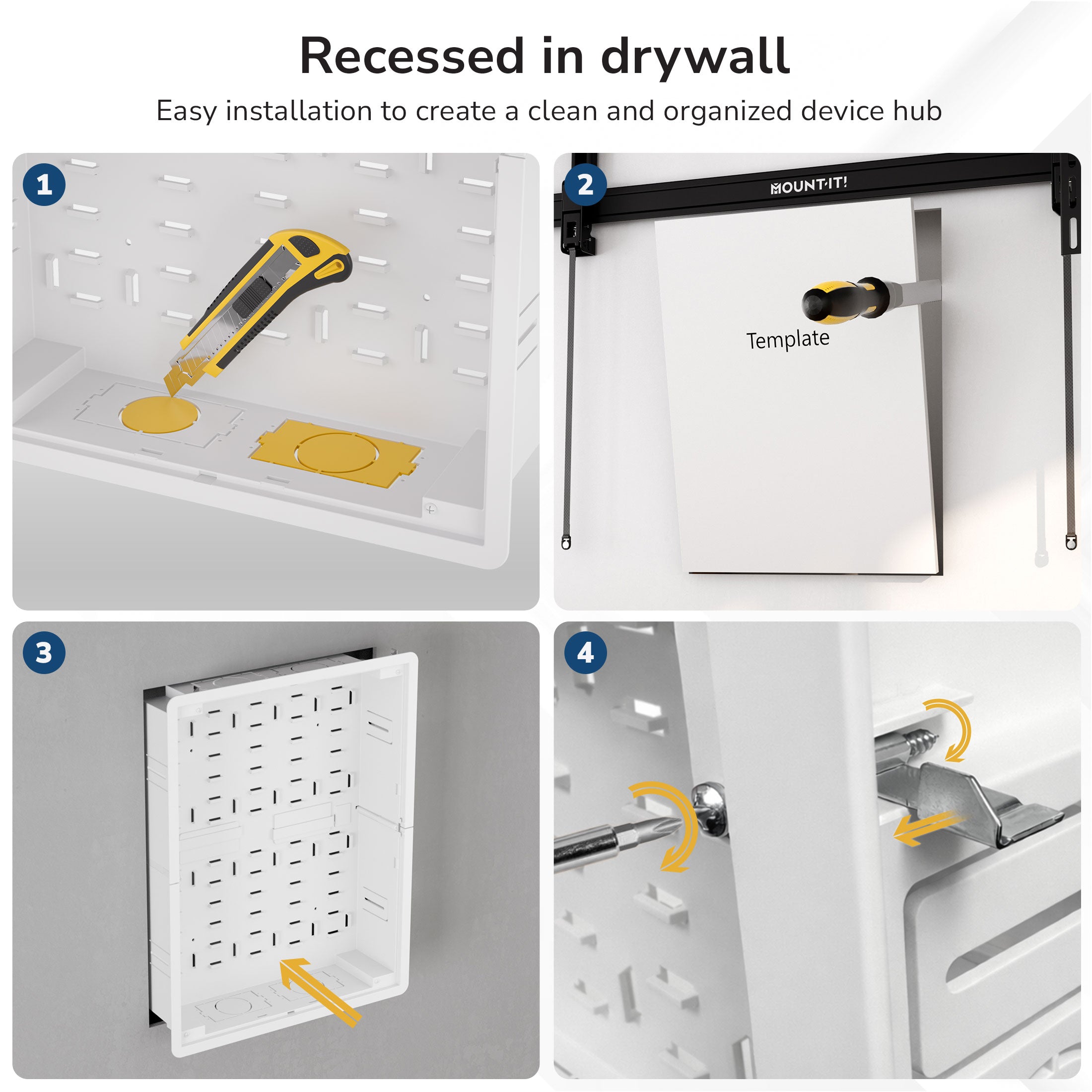 In-Wall Media Box - Large