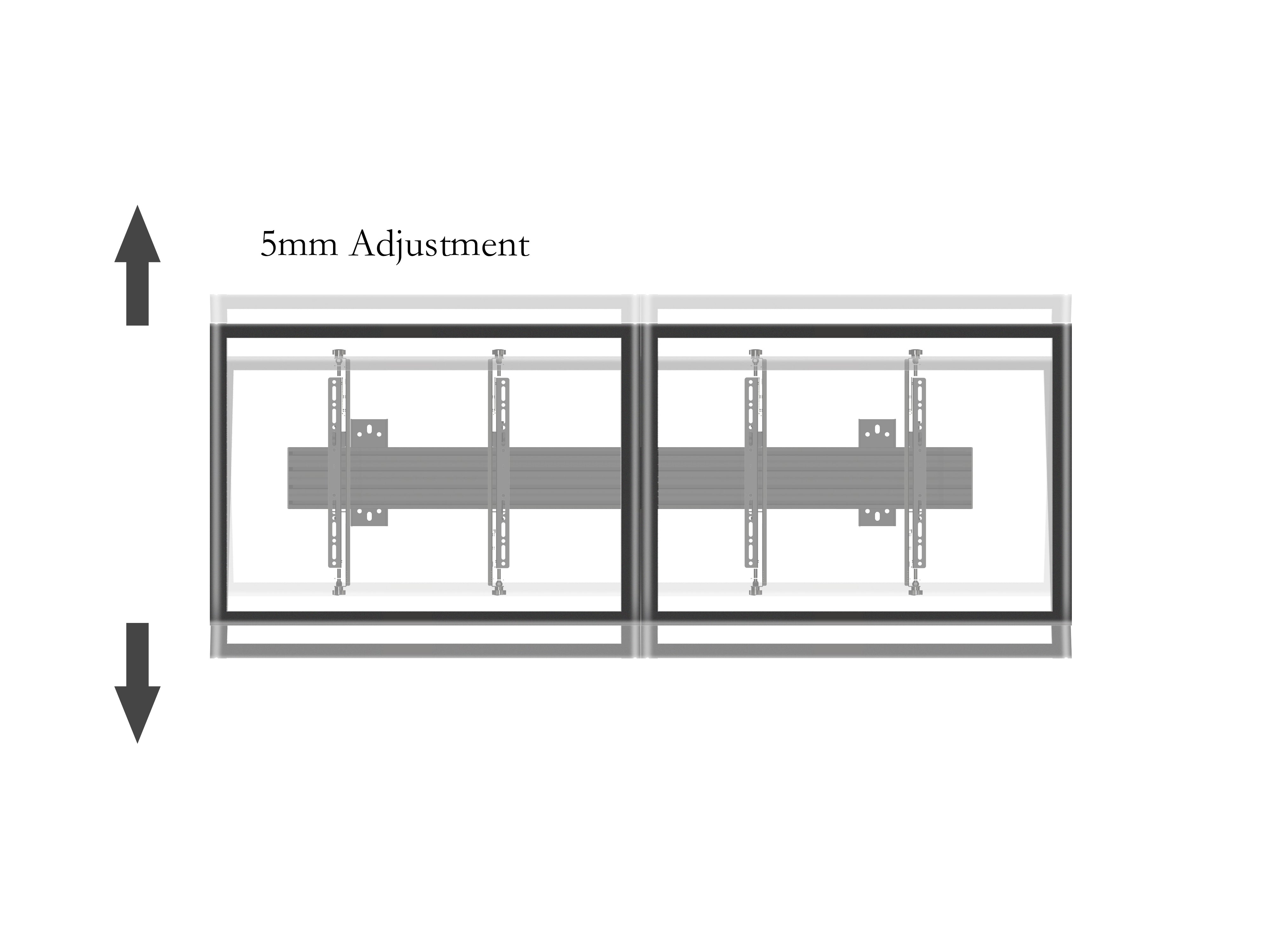 Micro-Adjustable Arms 400mm, 15.75" - (2pcs/set)