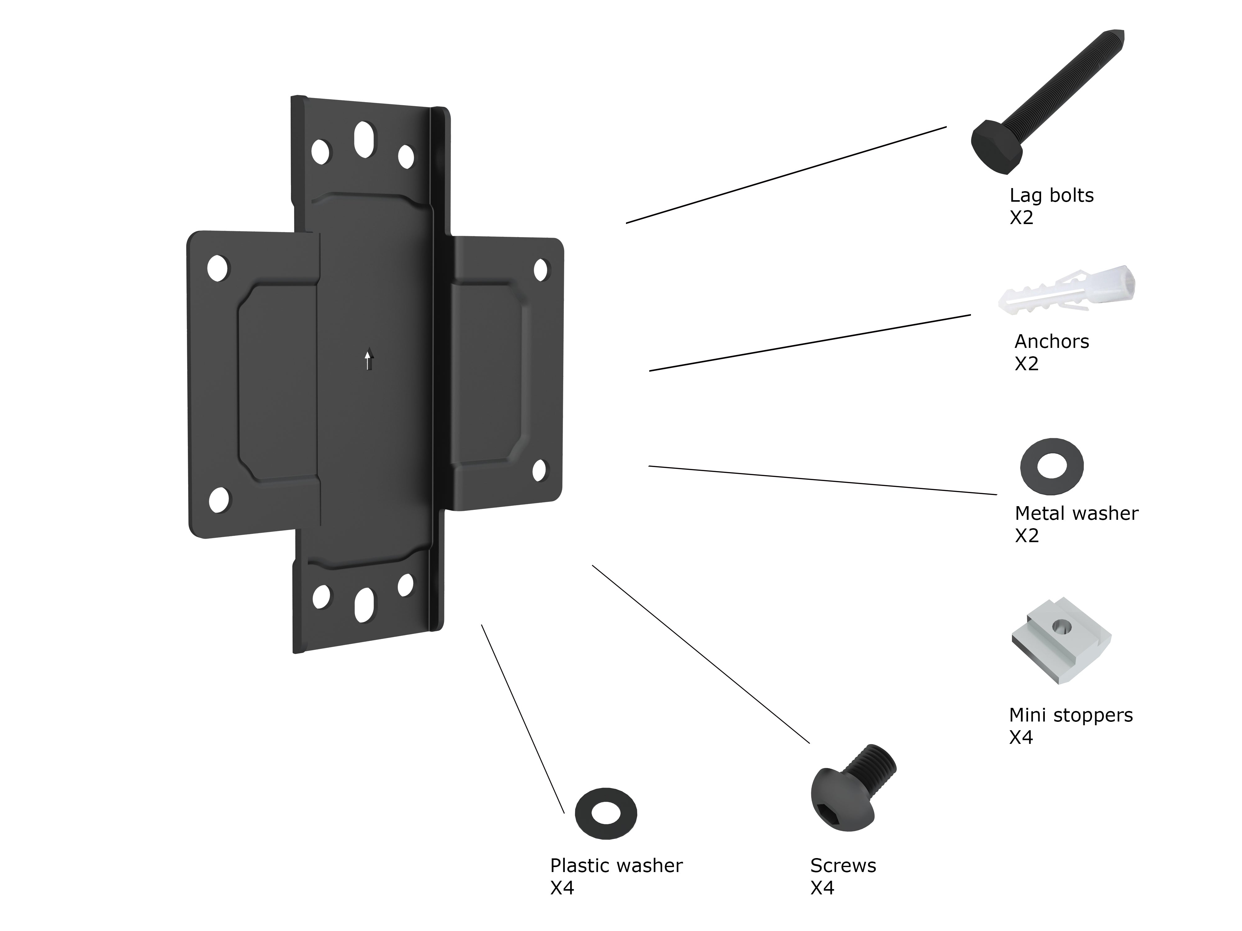 Wall Mounting Plate