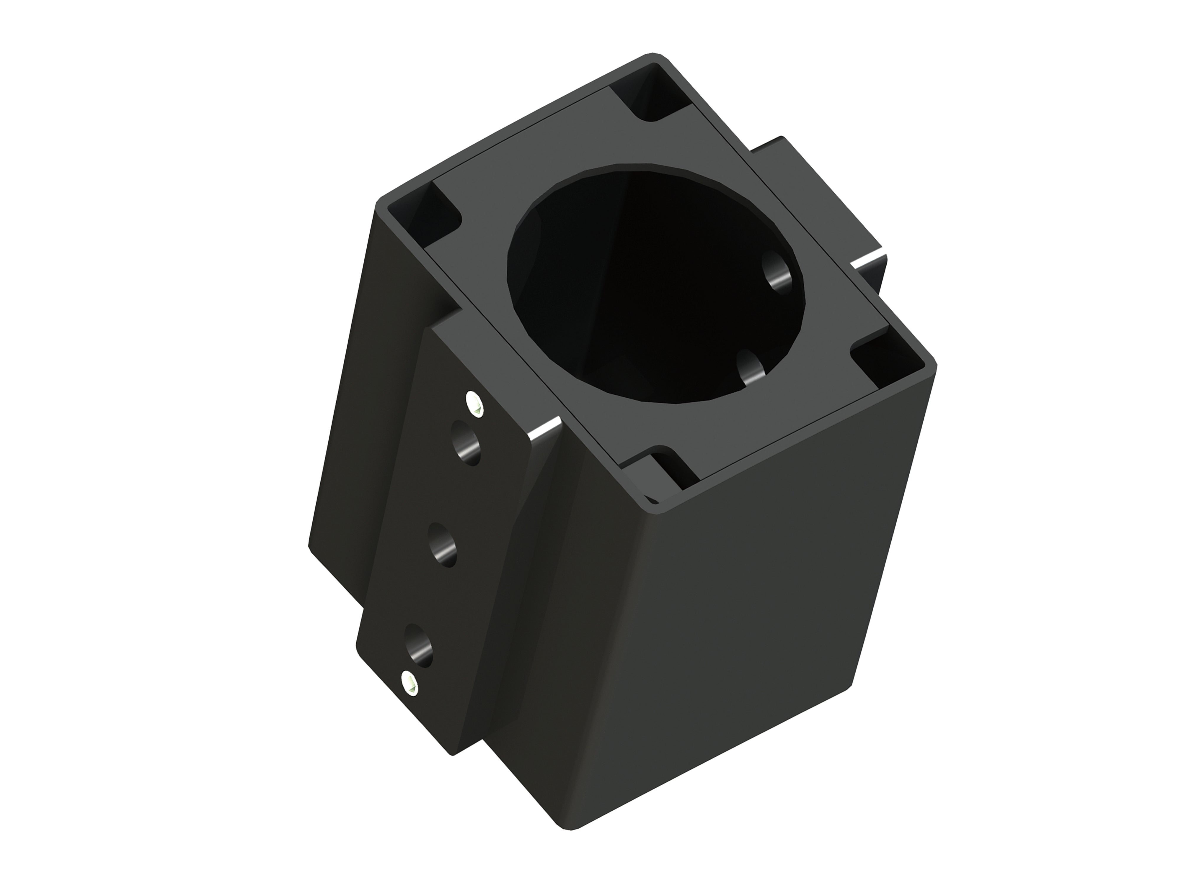 Drill-Type Pole Extension Template