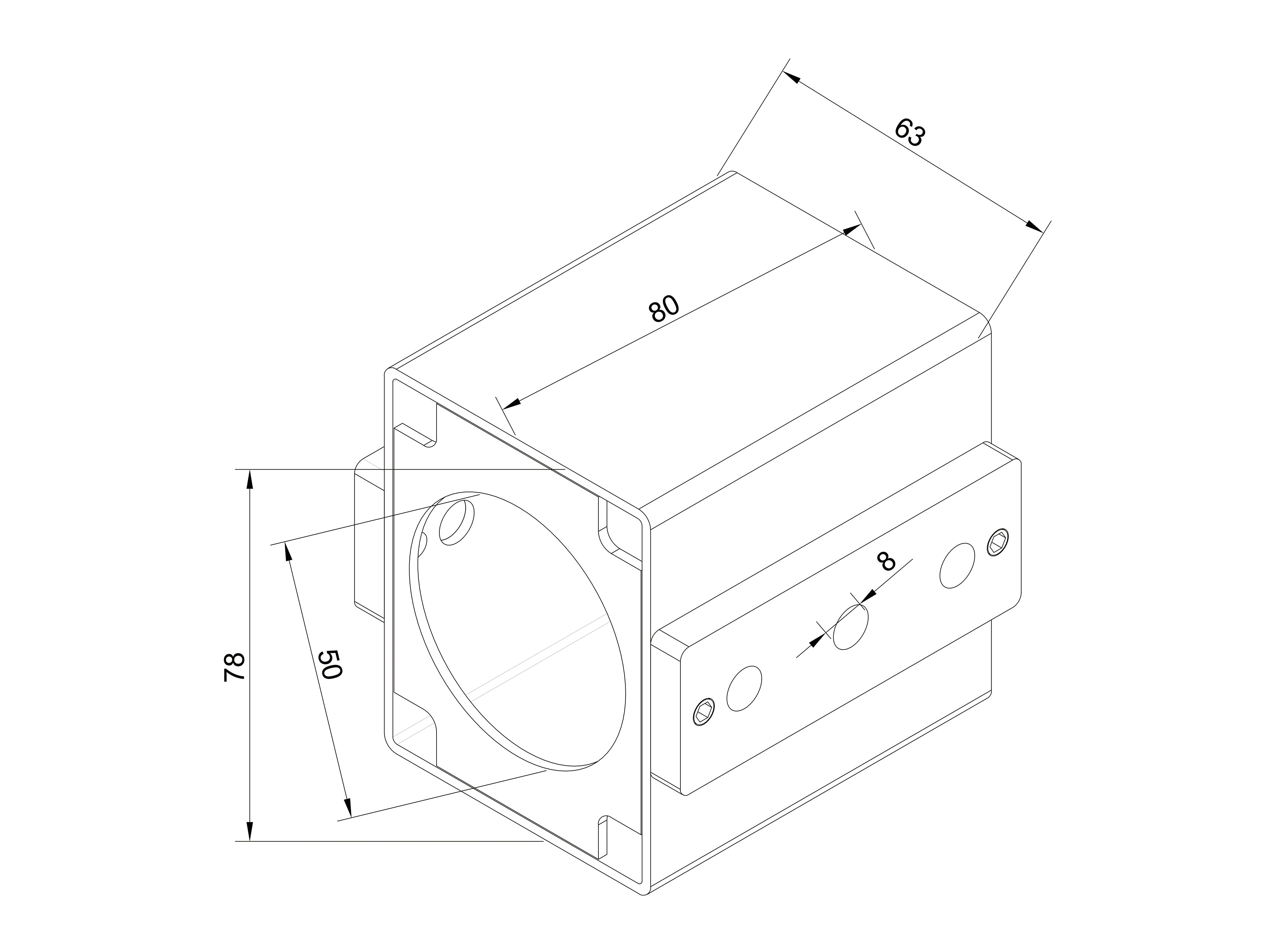 Drill-Type Pole Extension Template