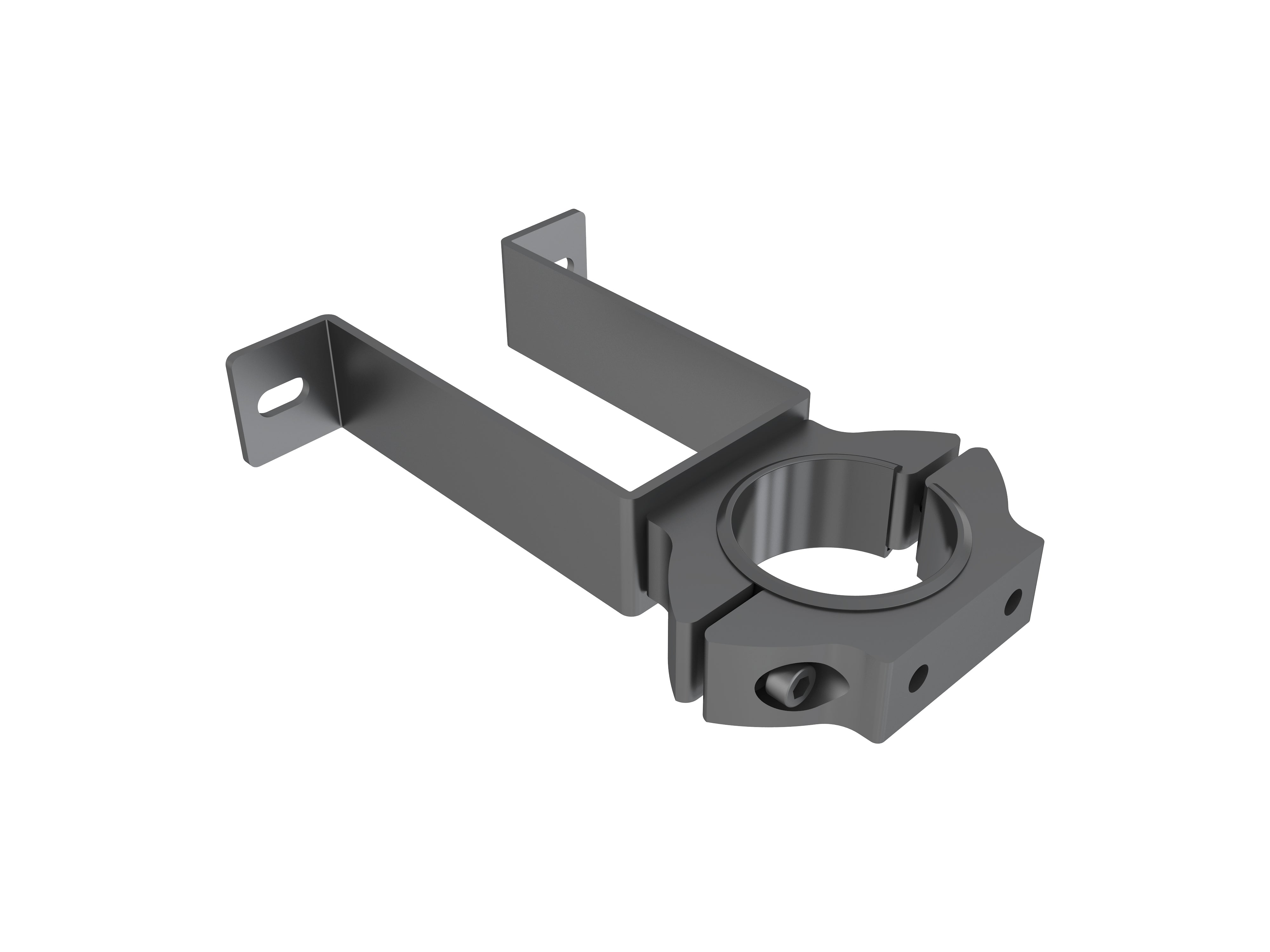 Single Screen Floor-to-Wall Mount