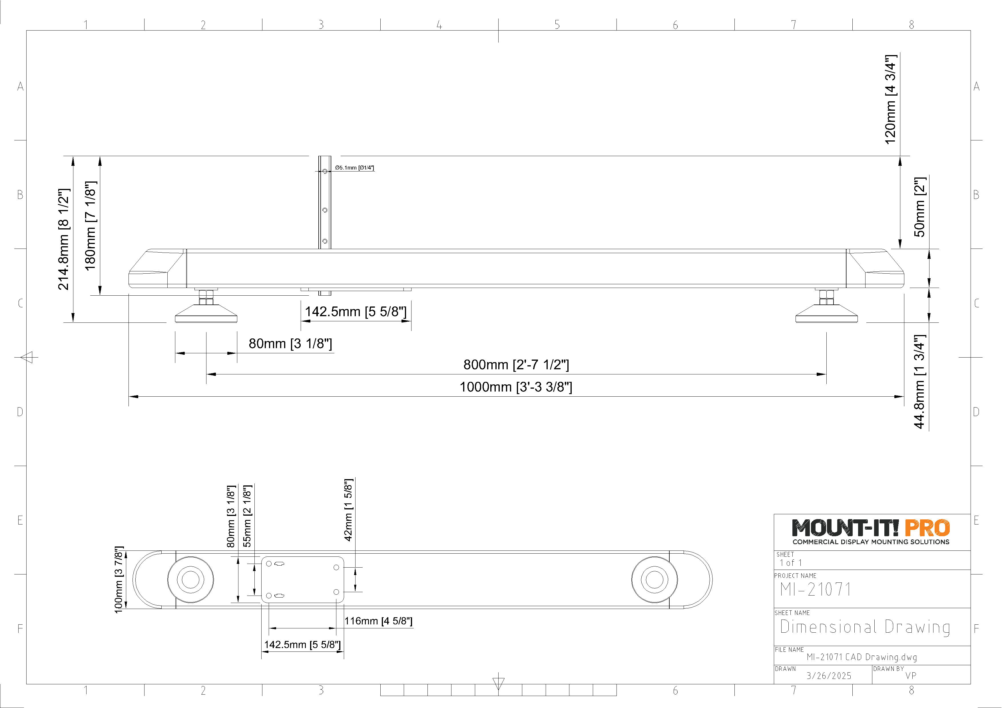 Leveling Feet for Series 2
