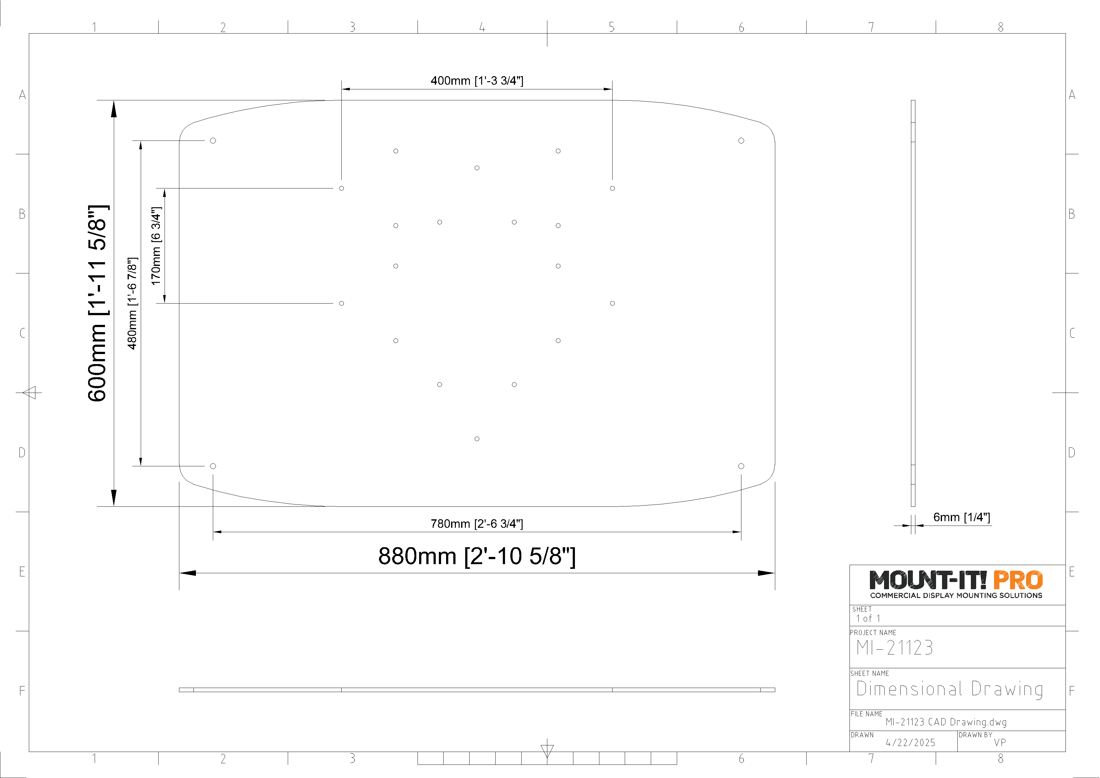 Floor Base Plate
