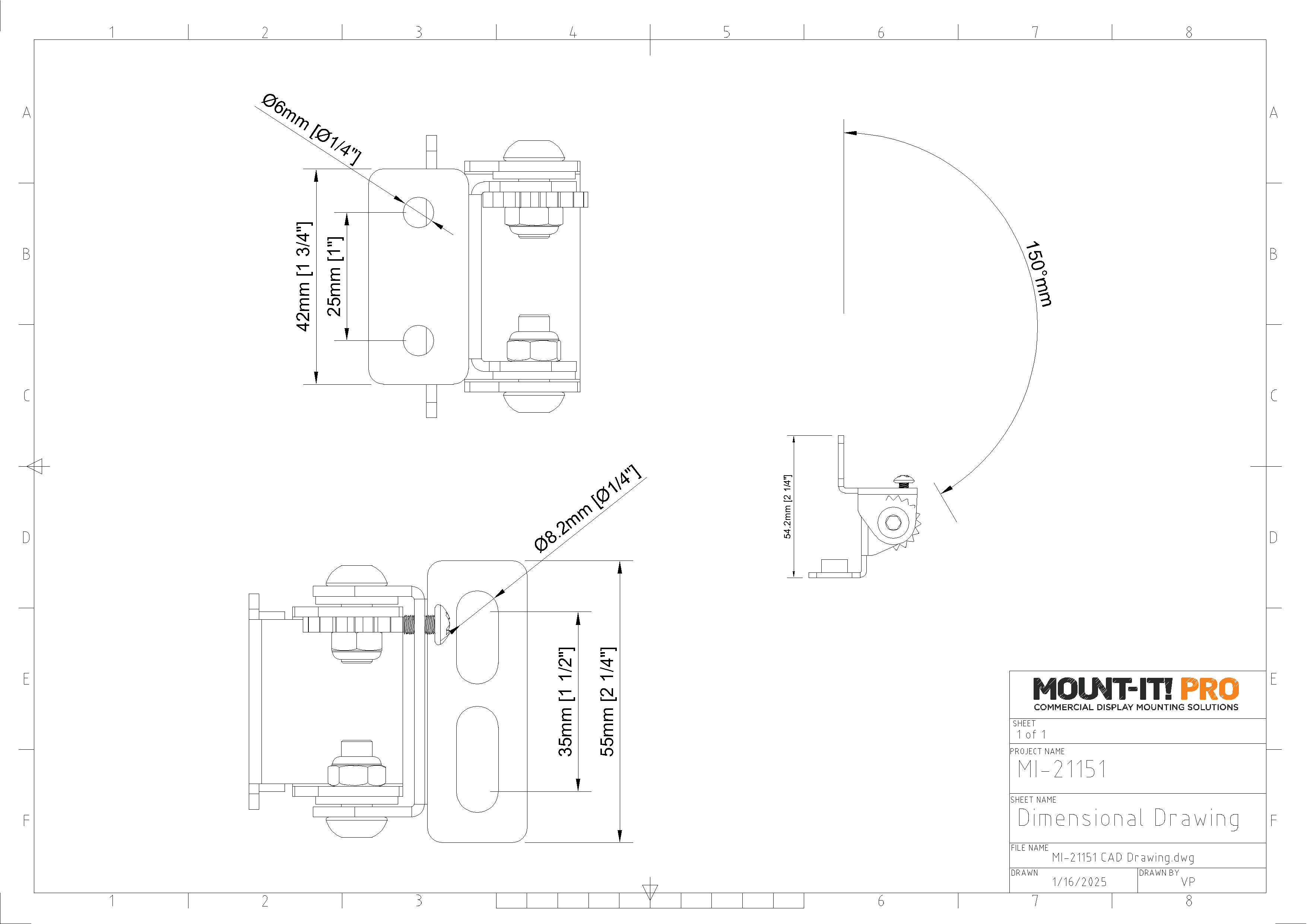 Curved Screen Adapter