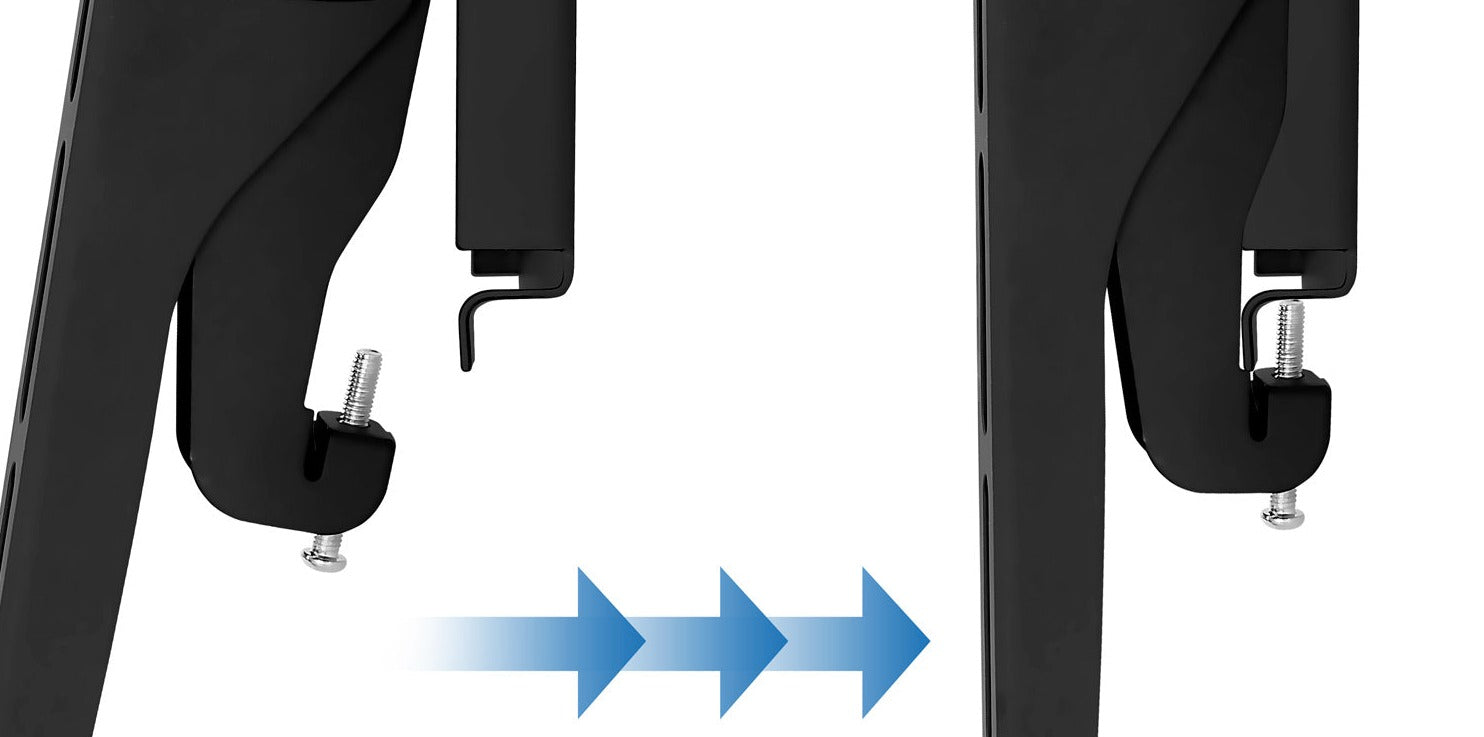 Low-Profile Tilting and Locking Wall Mount