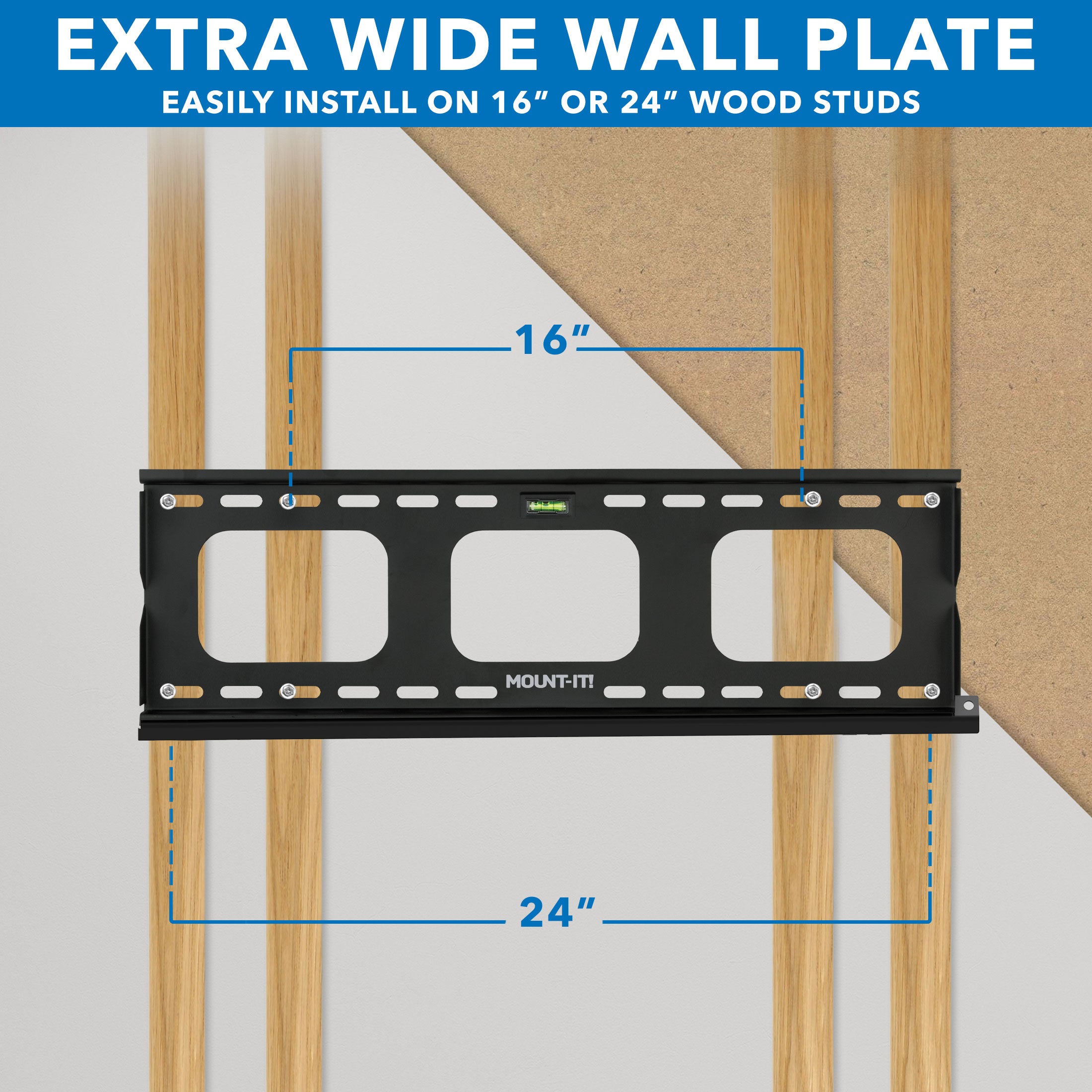 Low-Profile Fixed Wall Mount ADA Compliant