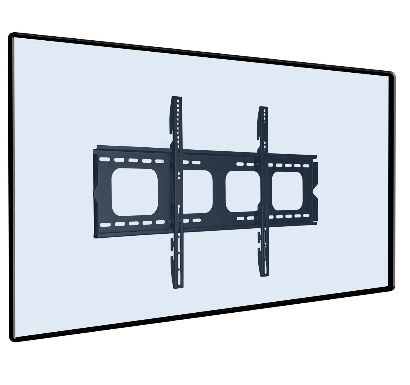 Heavy-Duty Low-Profile Fixed Wall Mount ADA Compliant