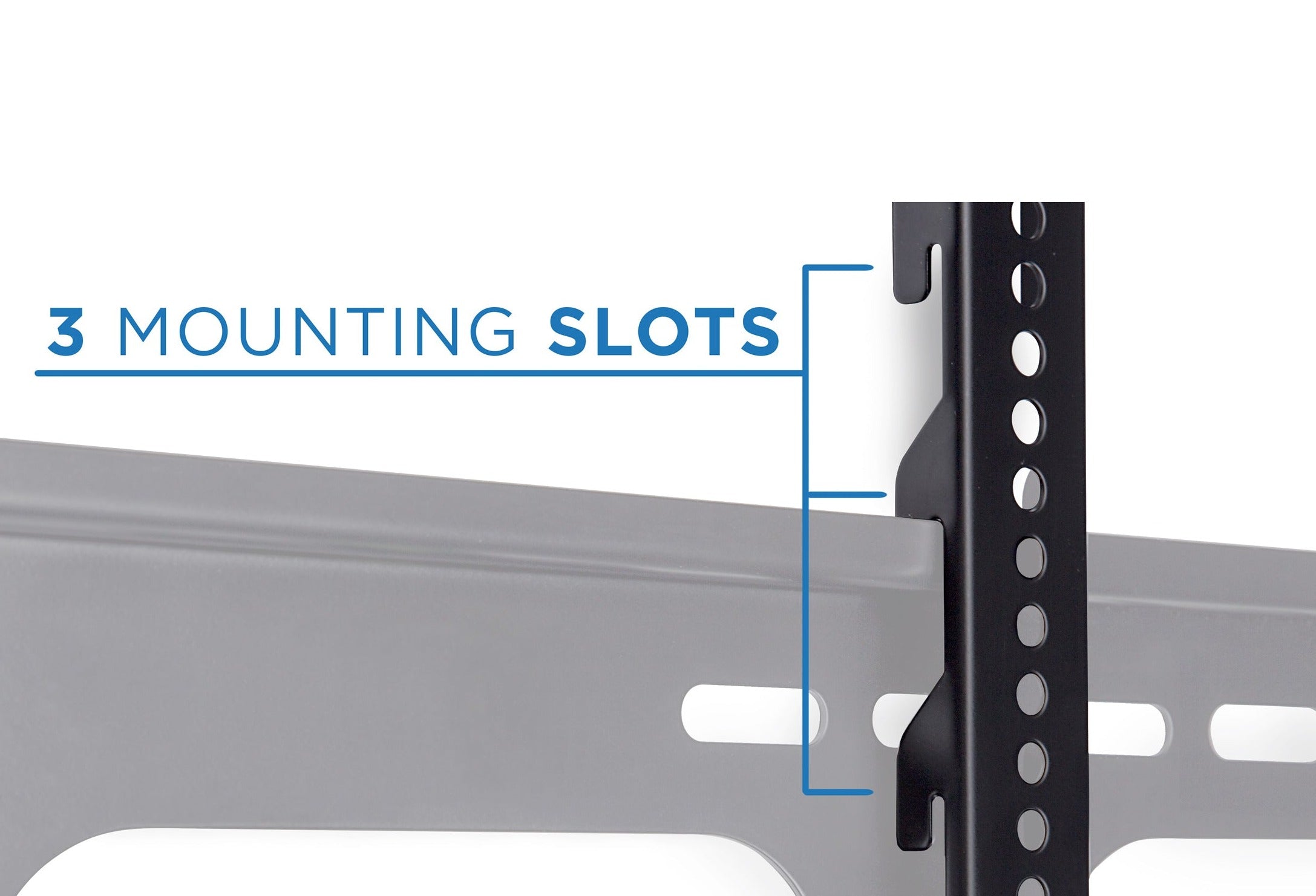 Heavy-Duty Low-Profile Fixed Wall Mount ADA Compliant