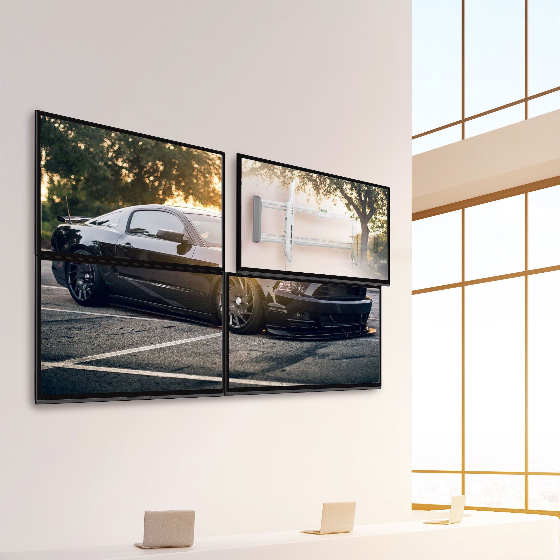 Heavy-Duty Ultra-Slim Wall Mount ADA Compliant