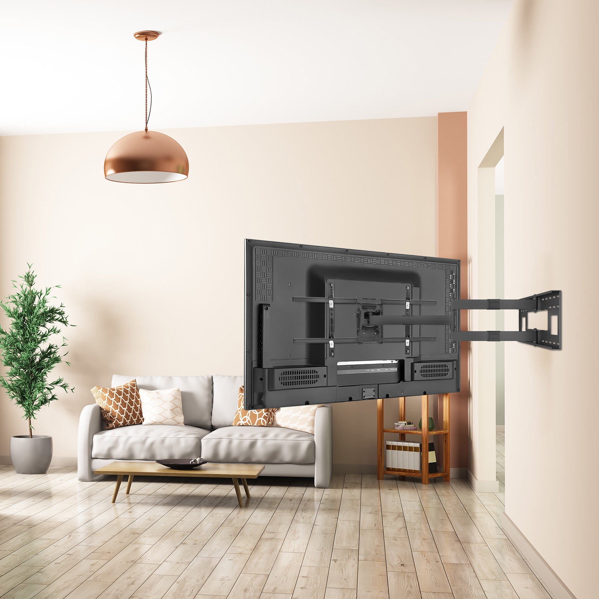 Articulating Wall Mount with Extra-Long Extension