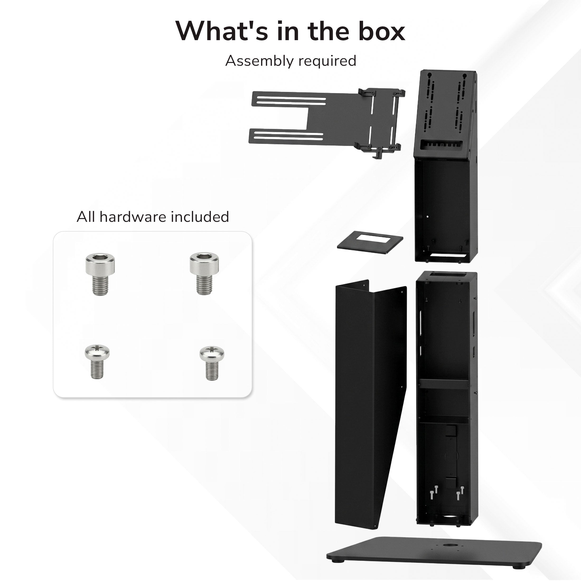 Point-of-Sale Kiosk Stand for Monitors