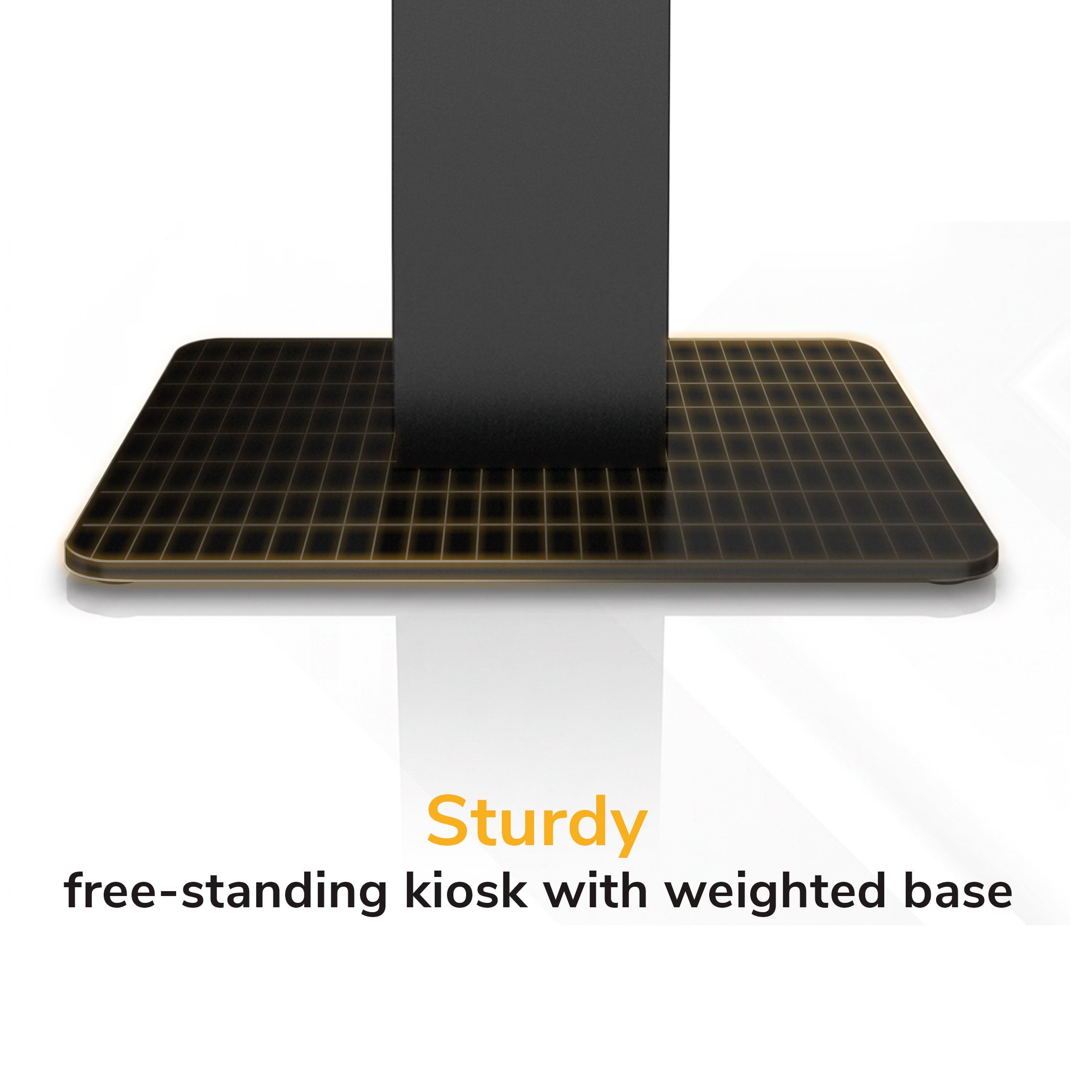 Point-of-Sale Kiosk Stand for Monitors