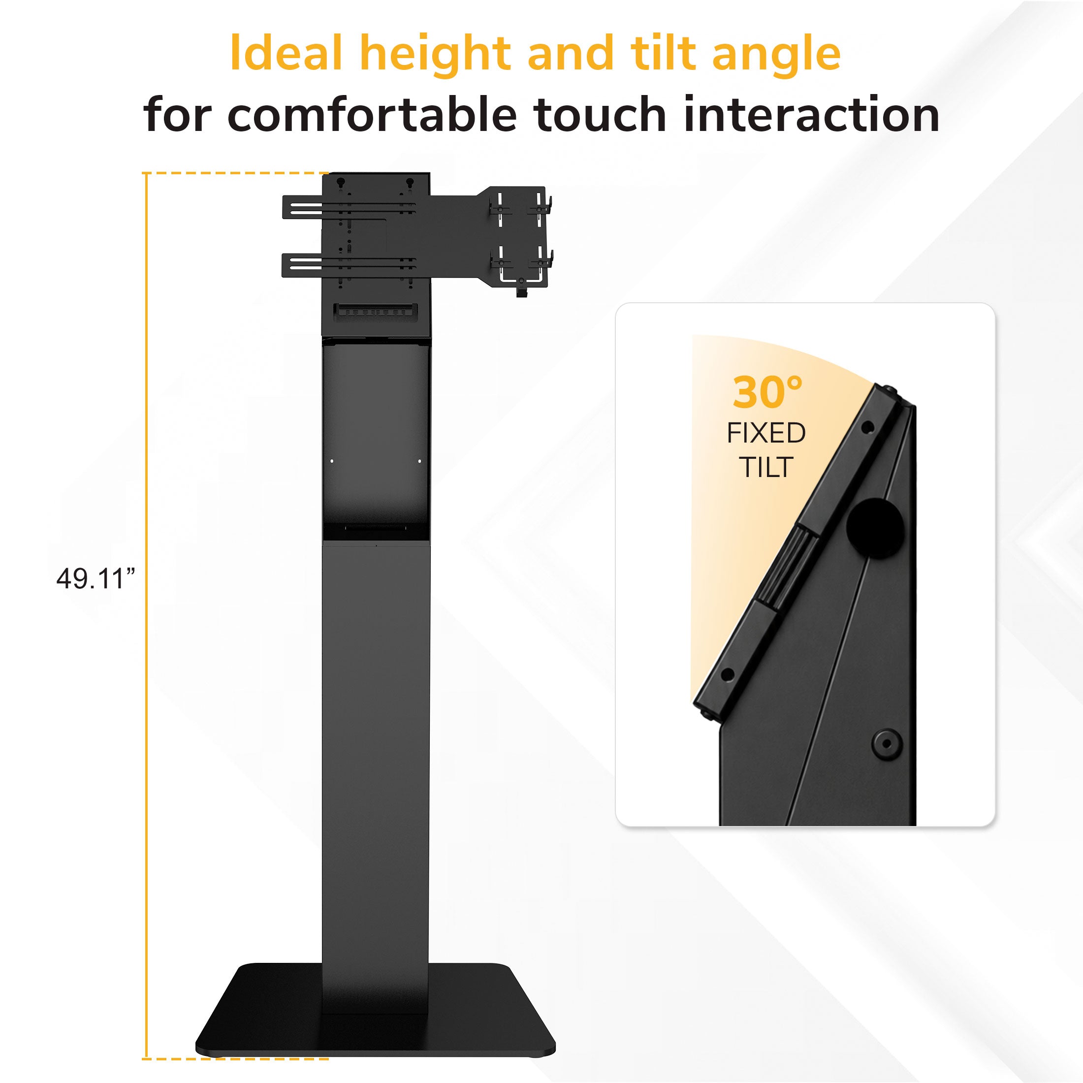 Point-of-Sale Kiosk Stand for Monitors