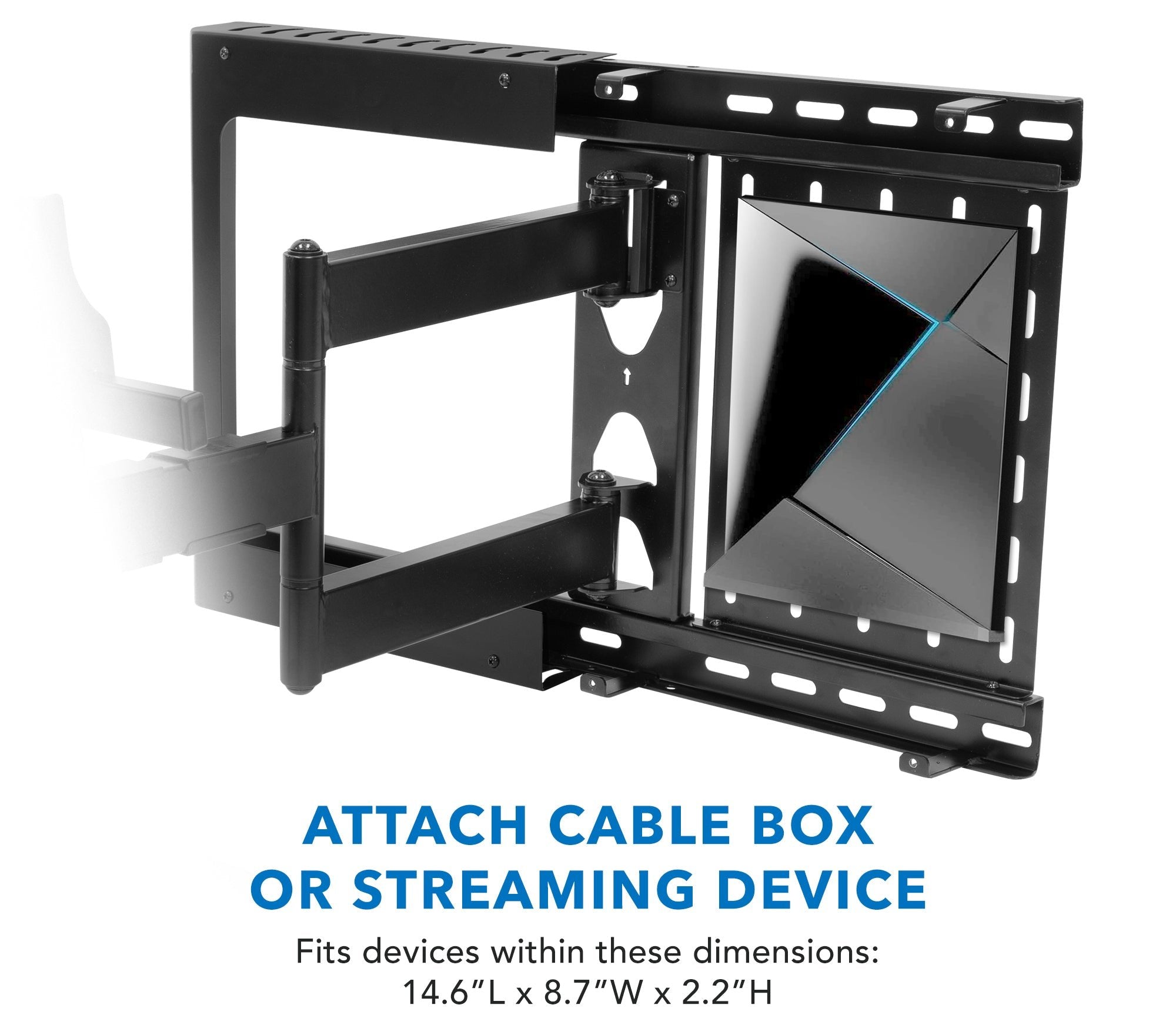 Hospitality Wall Mount with STB Enclosure