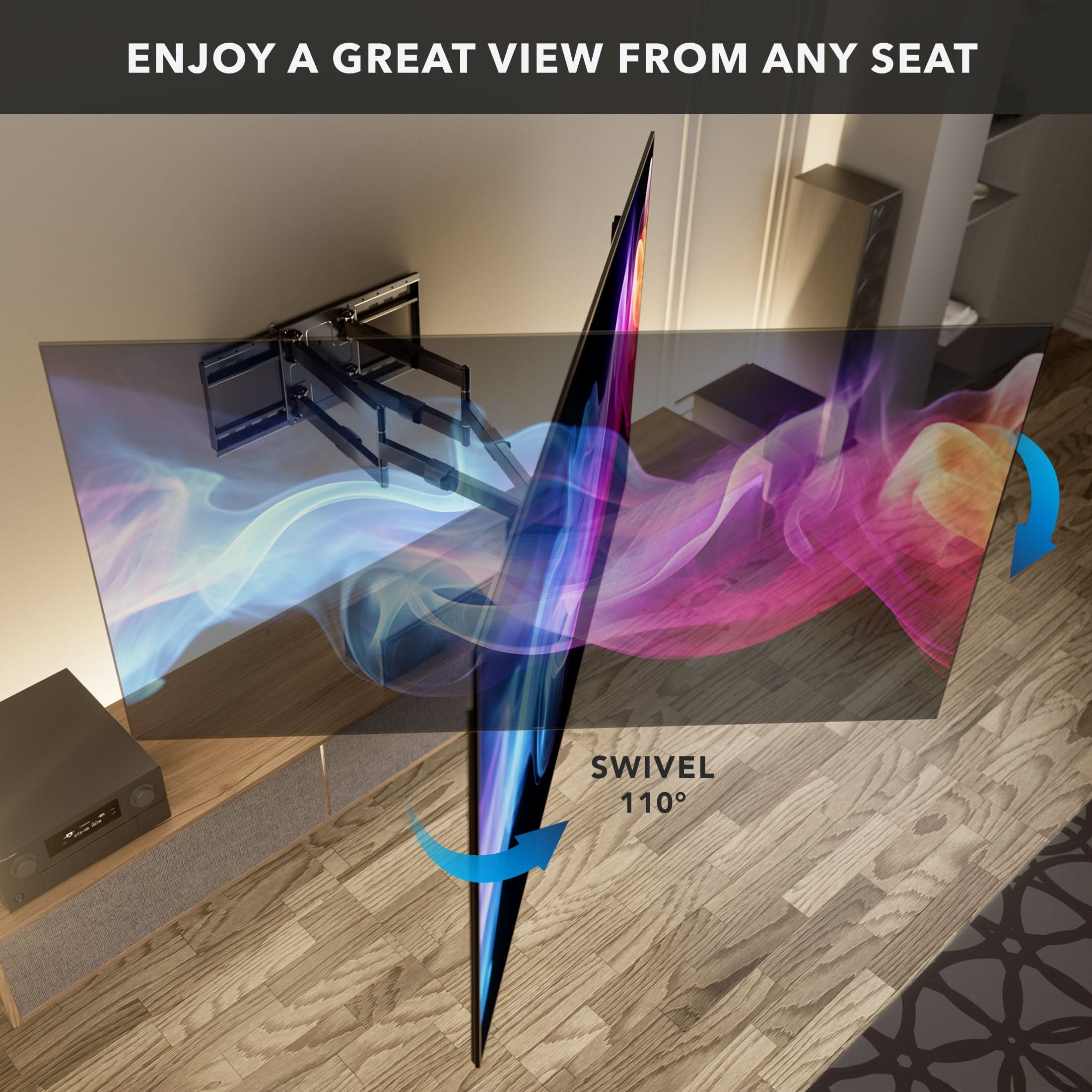 The Beast XXL Full Motion Wall Mount