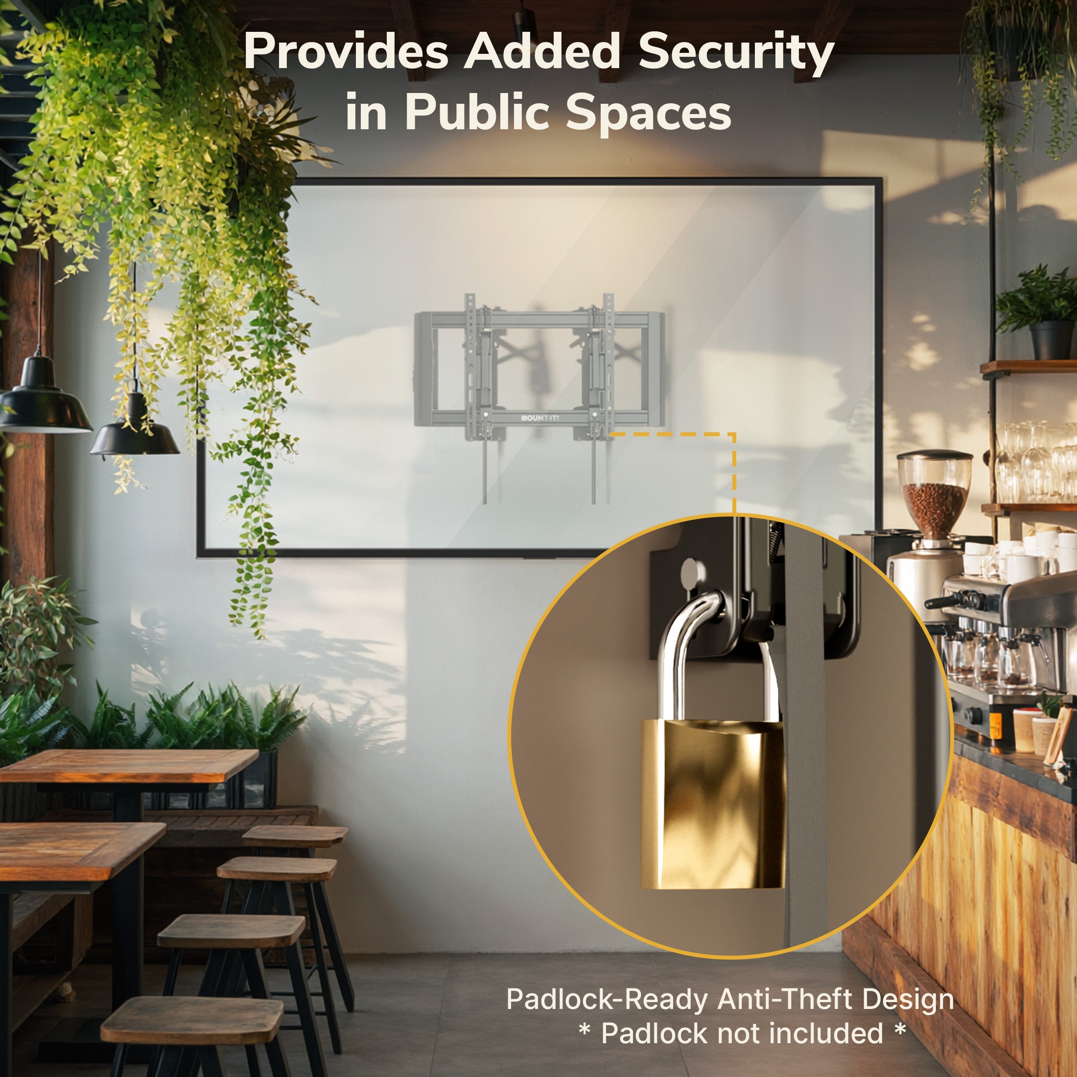 Heavy-Duty Advanced Tilt TV Wall Mount