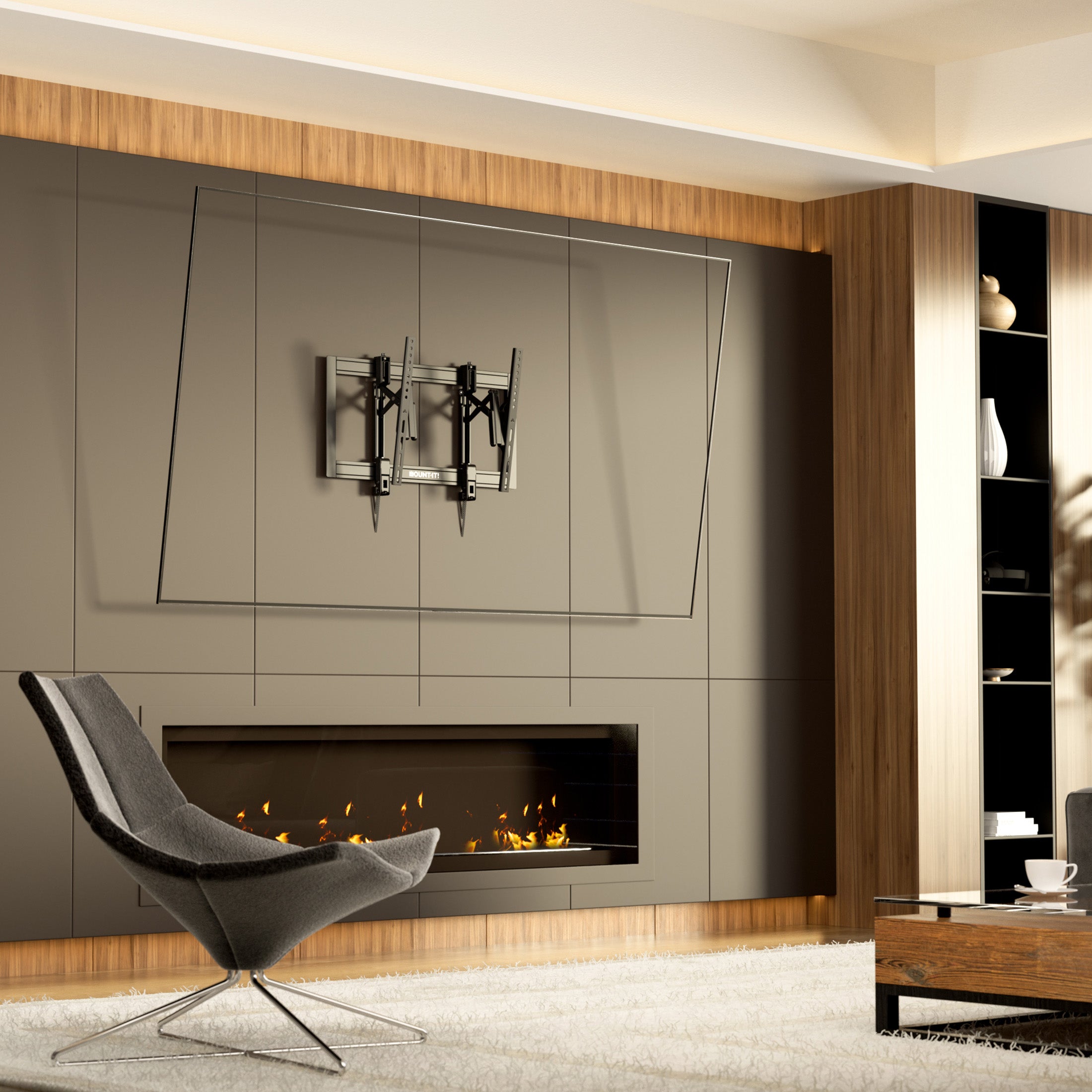 Heavy-Duty Advanced Tilt TV Wall Mount