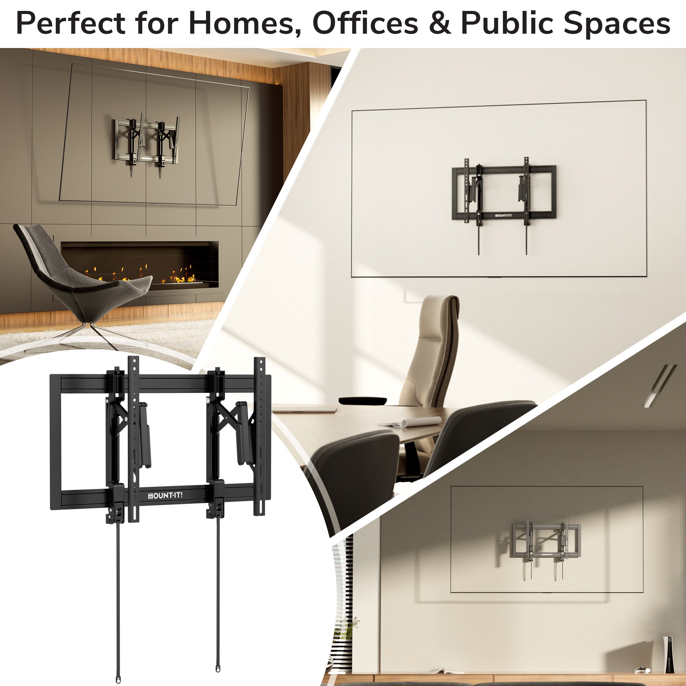 Heavy-Duty Advanced Tilt TV Wall Mount