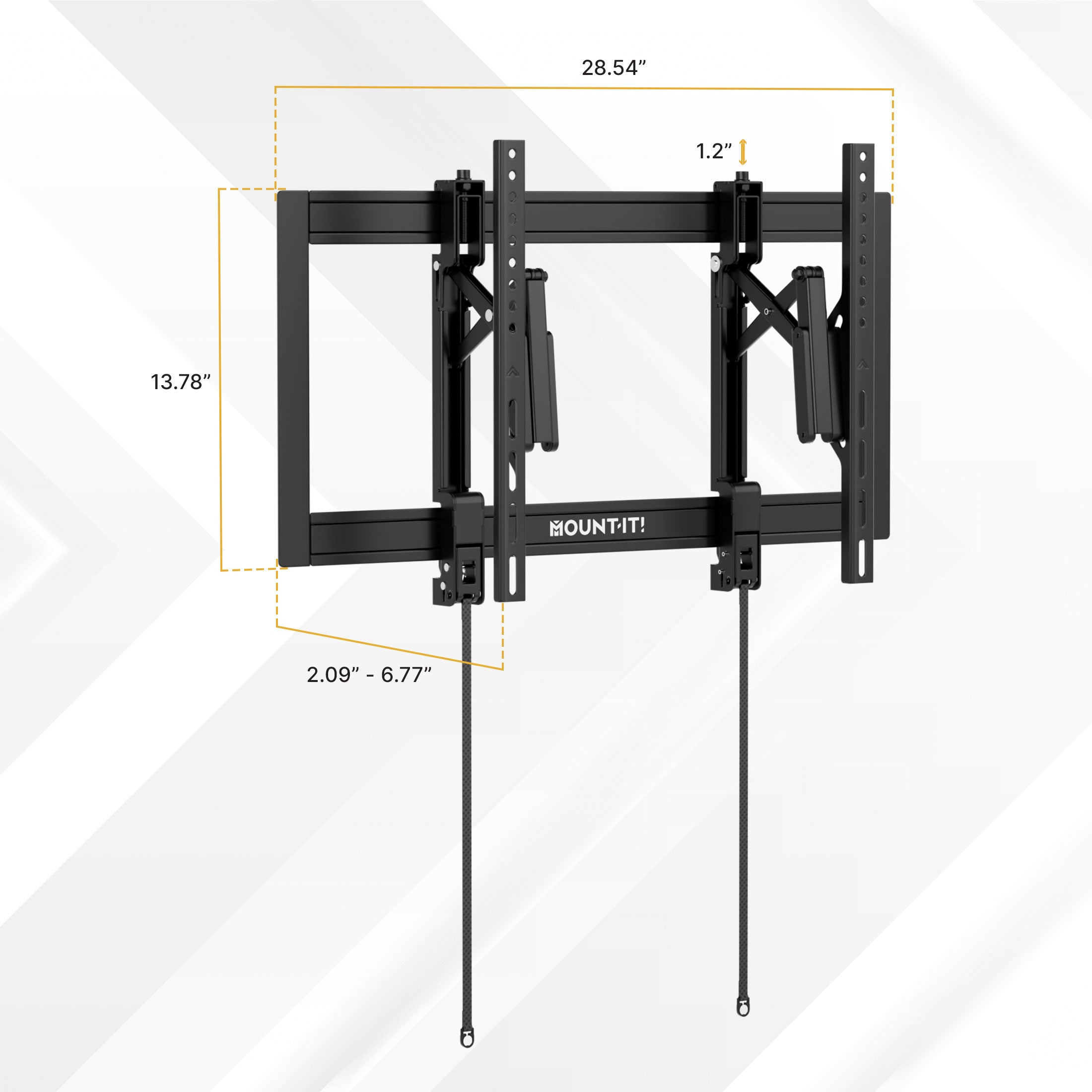 Heavy-Duty Advanced Tilt TV Wall Mount