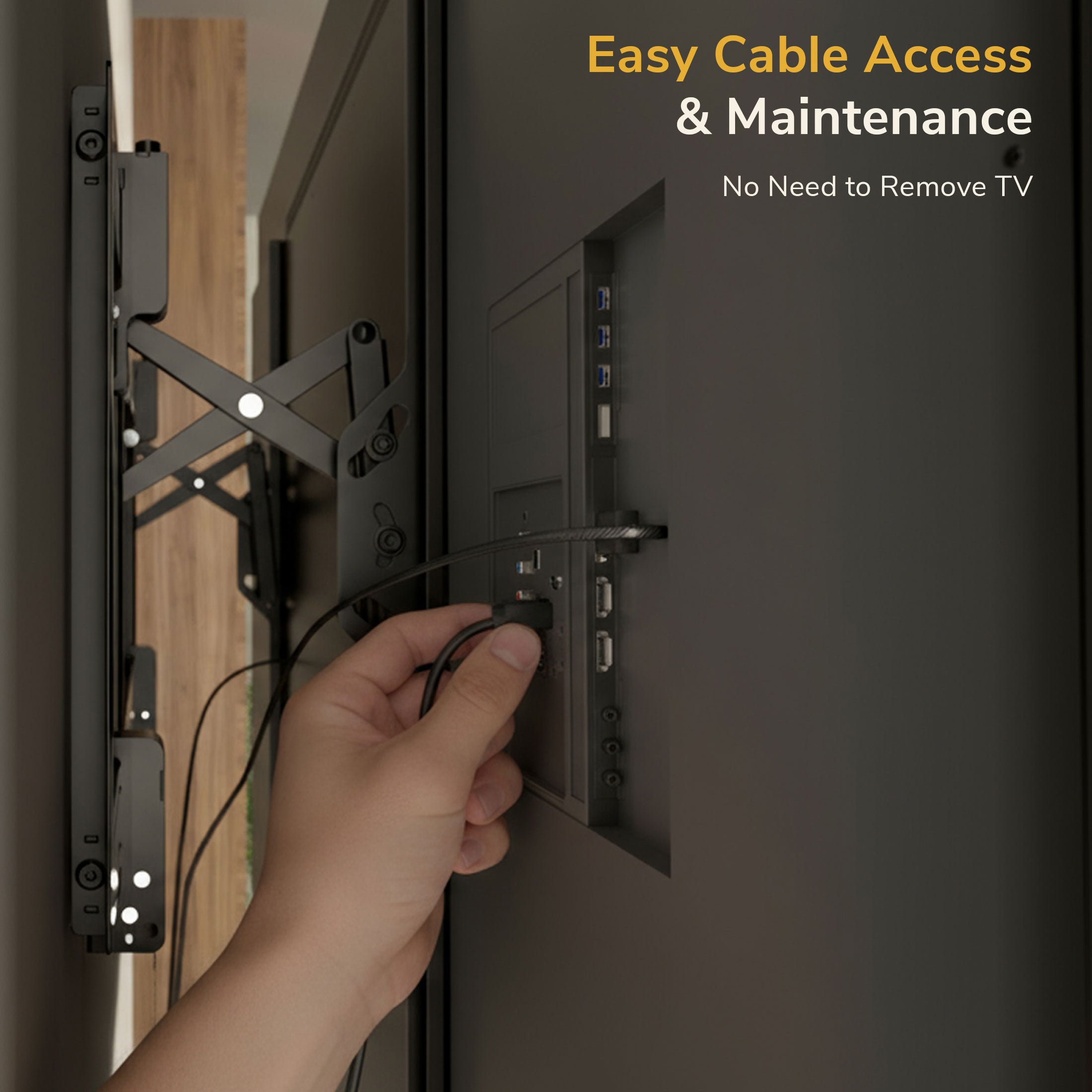 Heavy-Duty XL Advanced Tilt TV Wall Mount