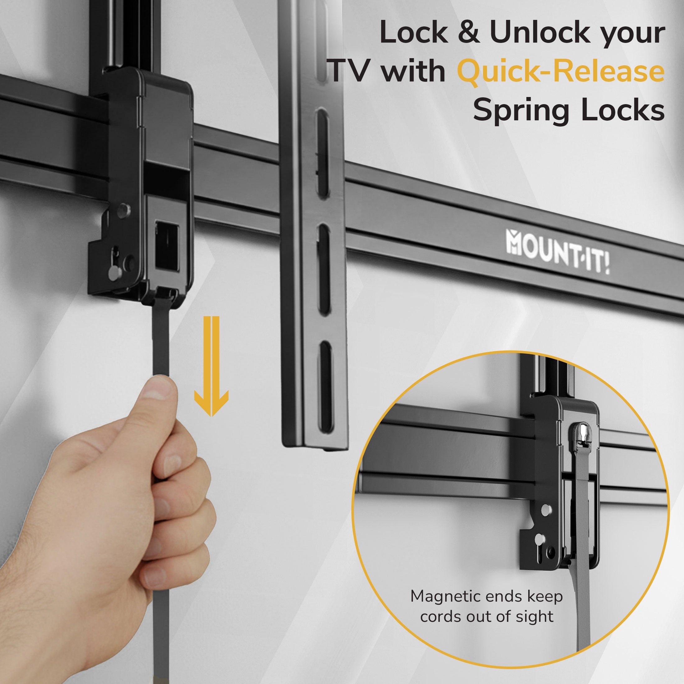 Heavy-Duty XL Advanced Tilt TV Wall Mount
