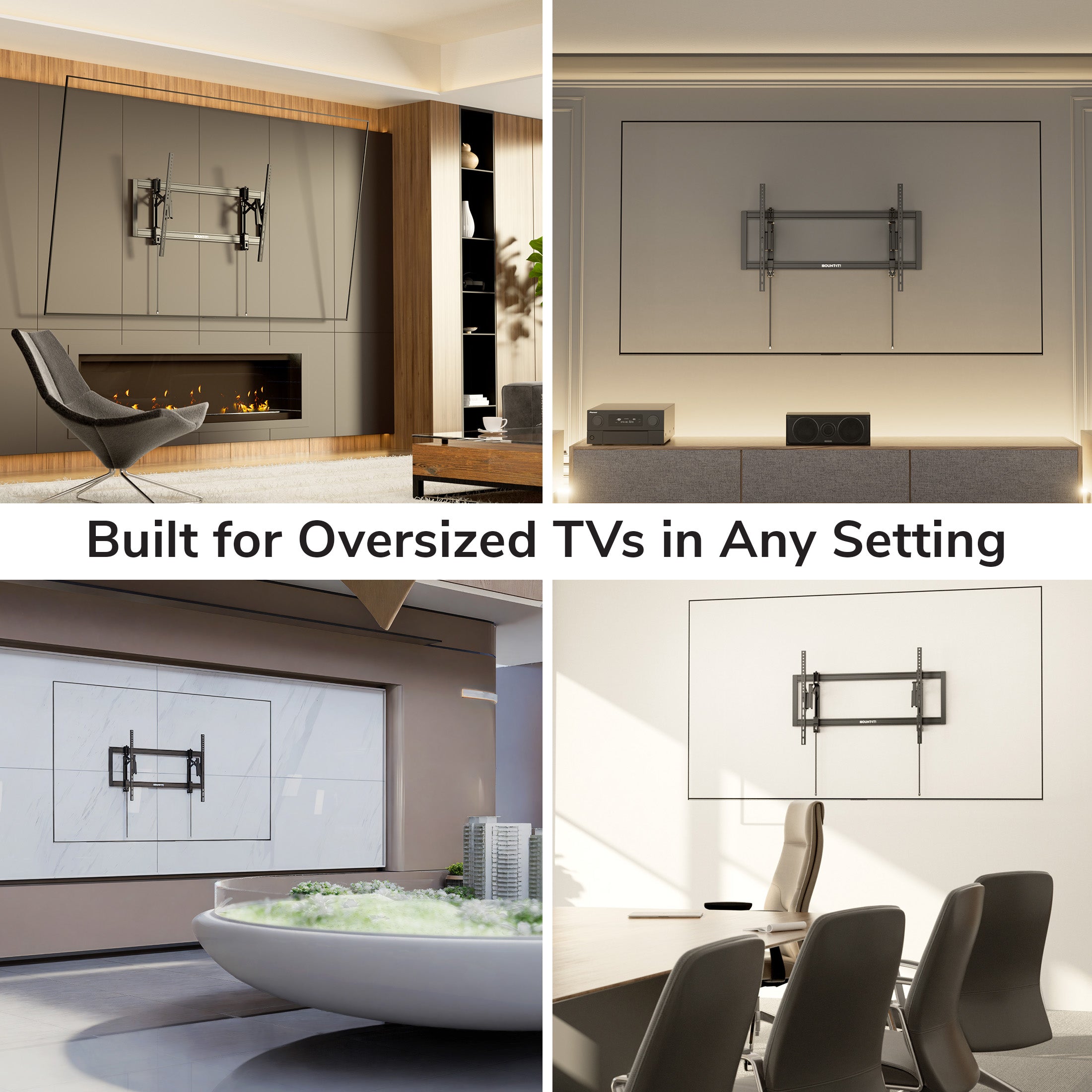 Heavy-Duty XL Advanced Tilt TV Wall Mount