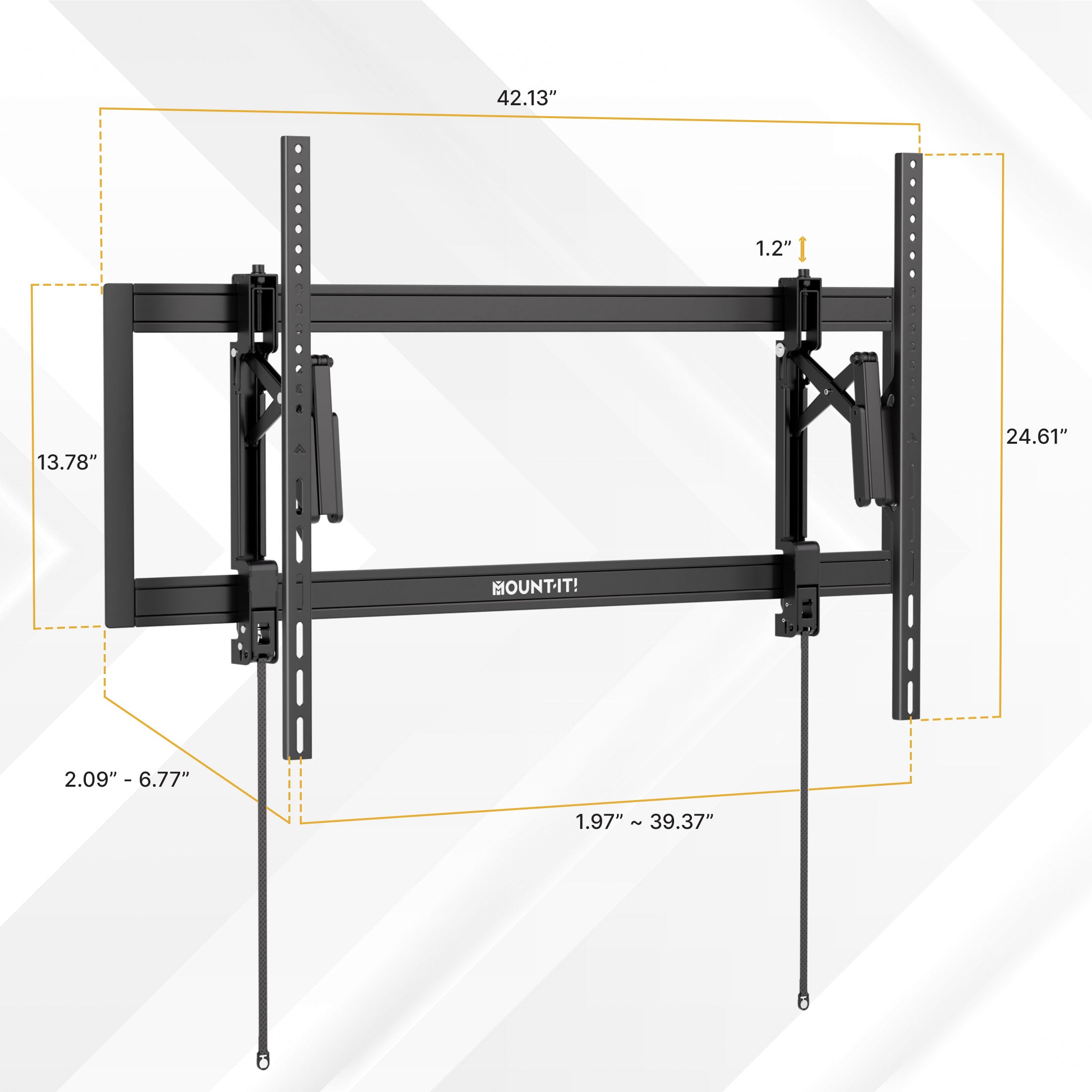 Heavy-Duty XL Advanced Tilt TV Wall Mount