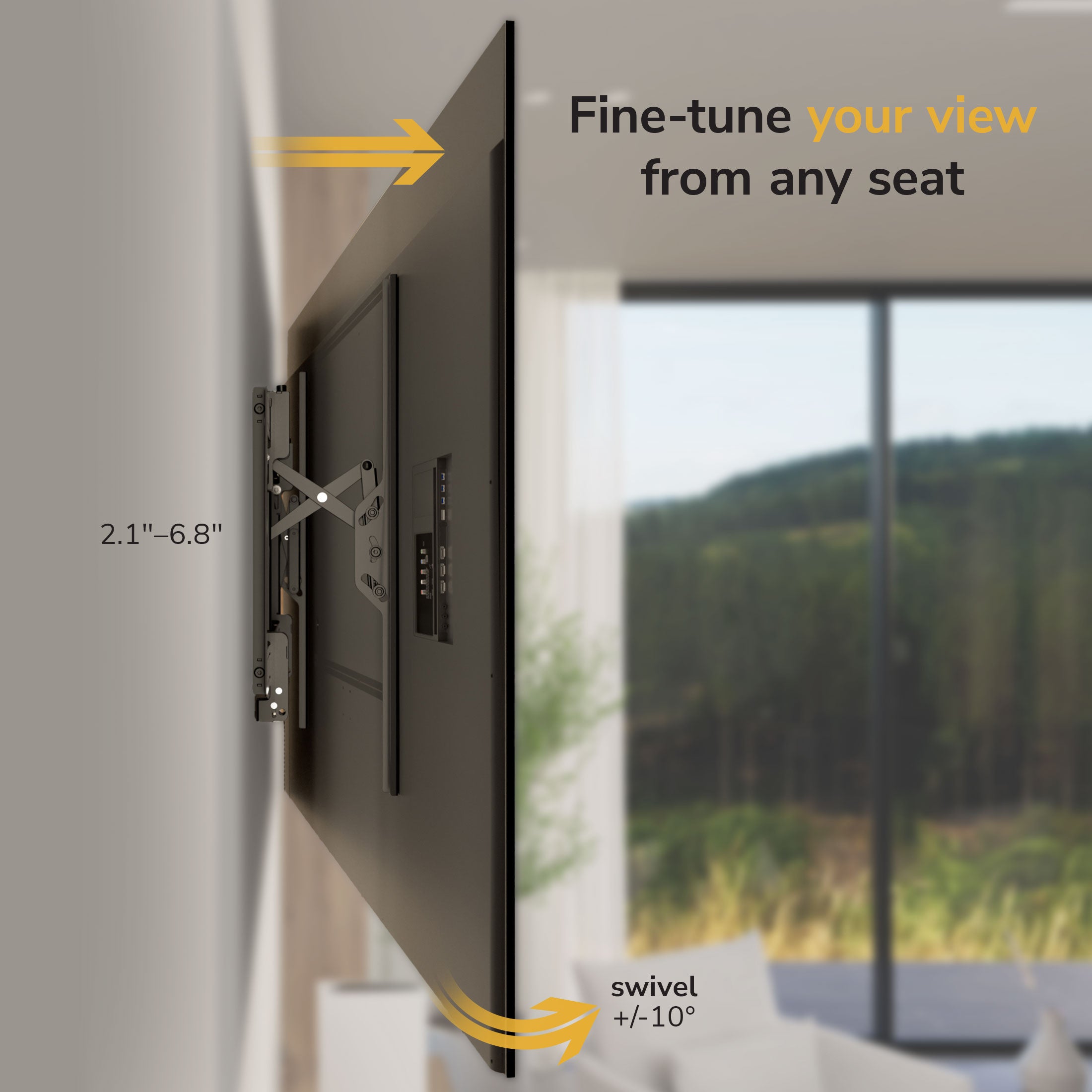 Heavy-Duty XL Advanced Tilt TV Wall Mount