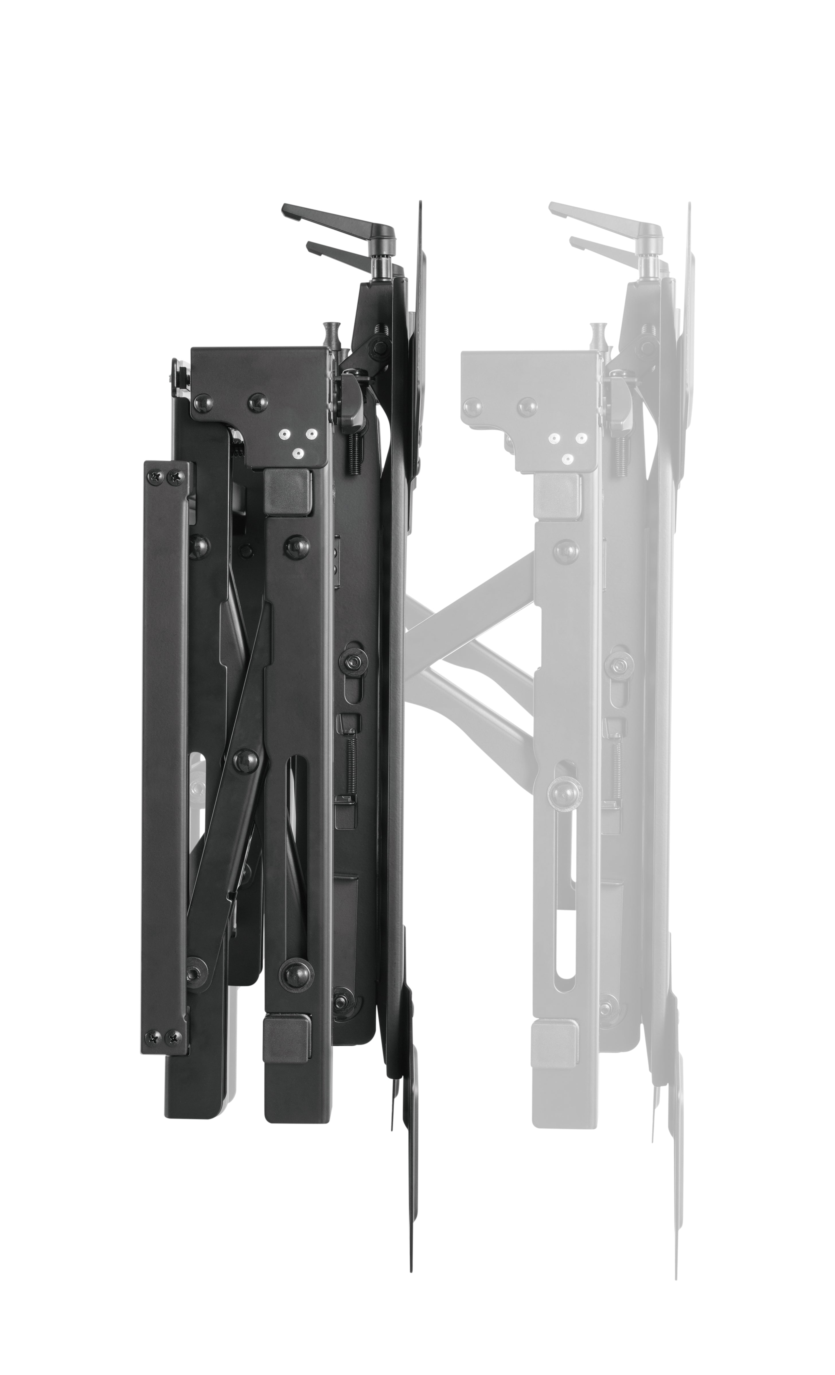 Portrait Push-In, Pop-Out Video Wall Mount