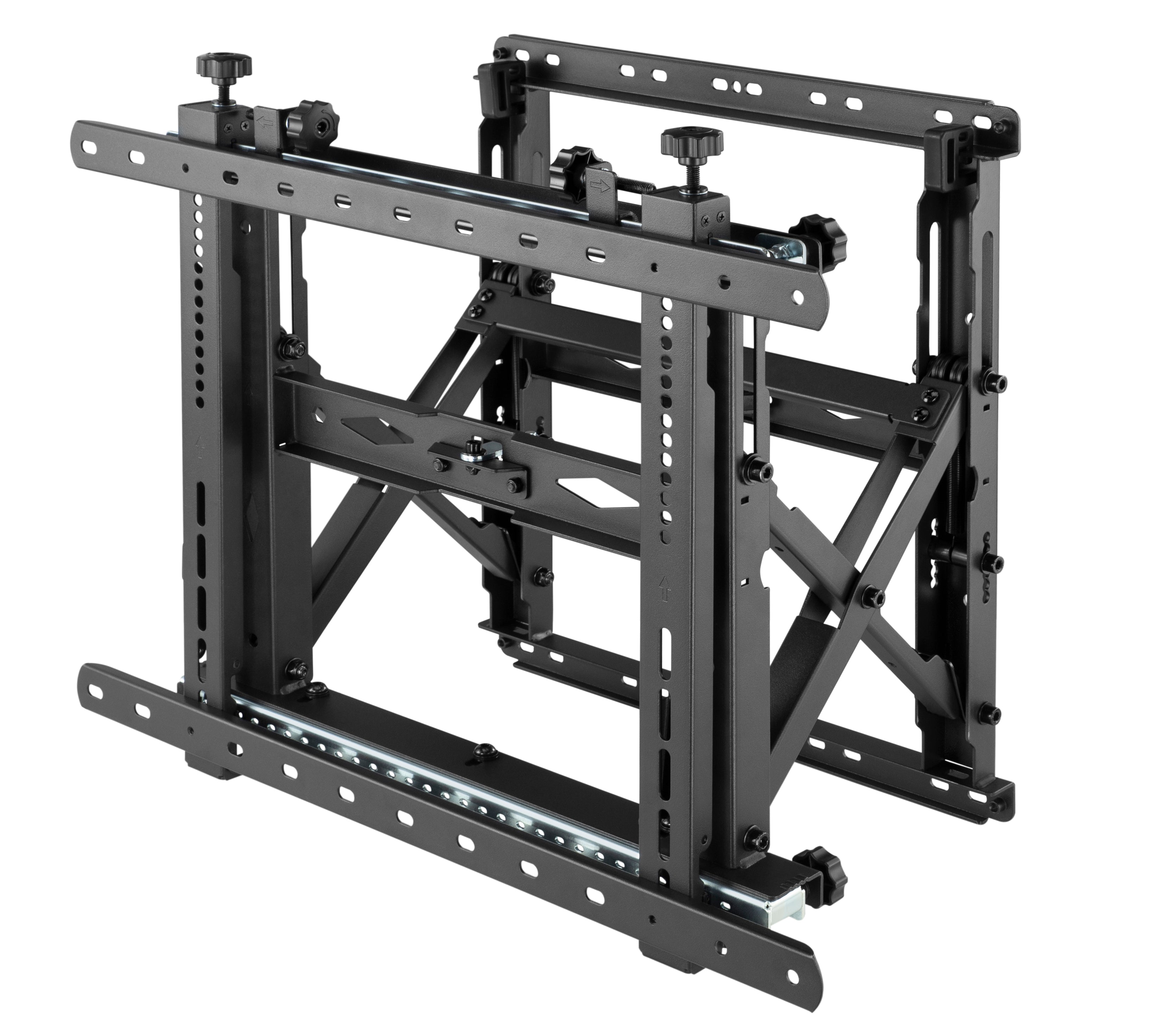 XYZ Micro-Adjustable Push-In, Pop-Out Video Wall Mount