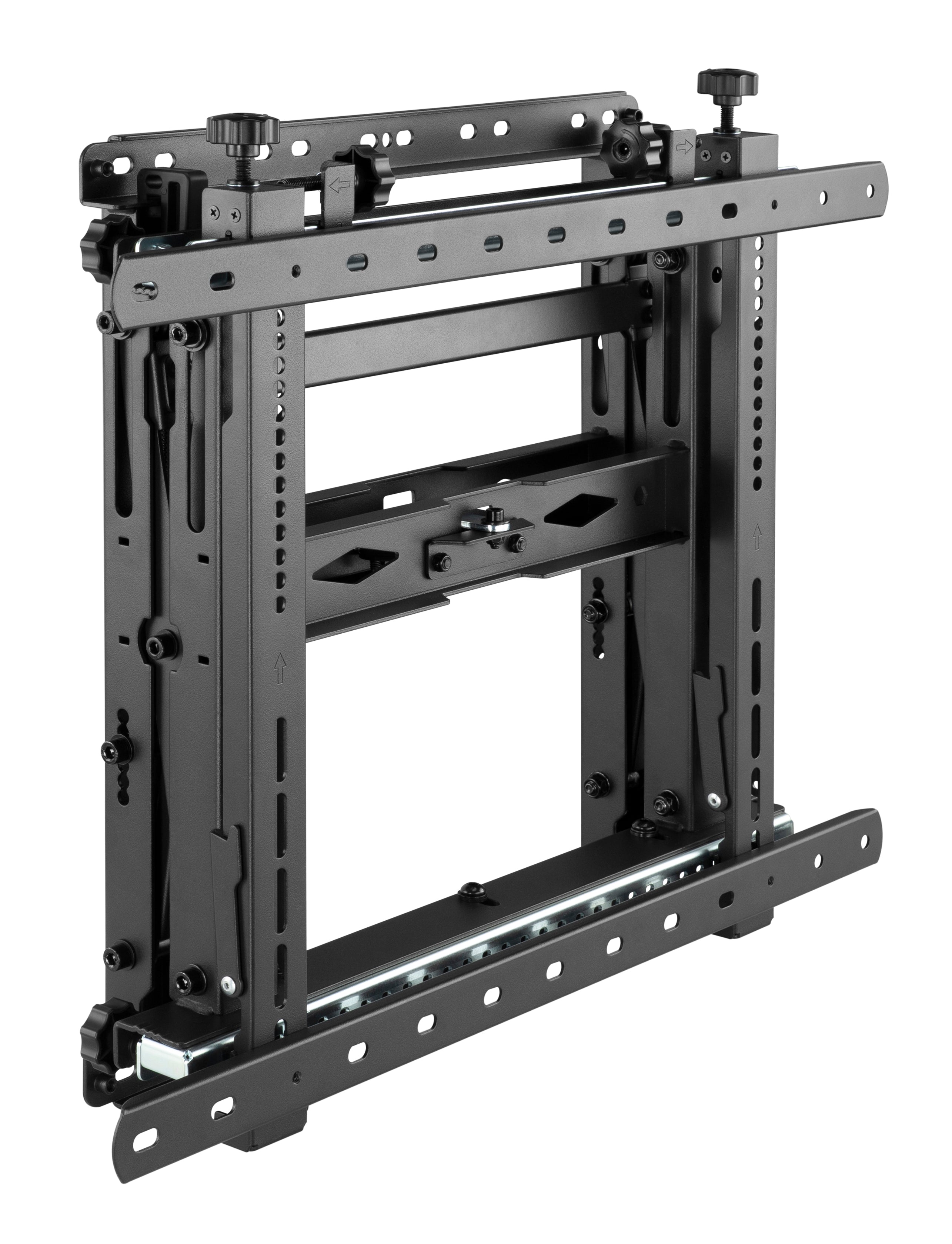 XYZ Micro-Adjustable Push-In, Pop-Out Video Wall Mount