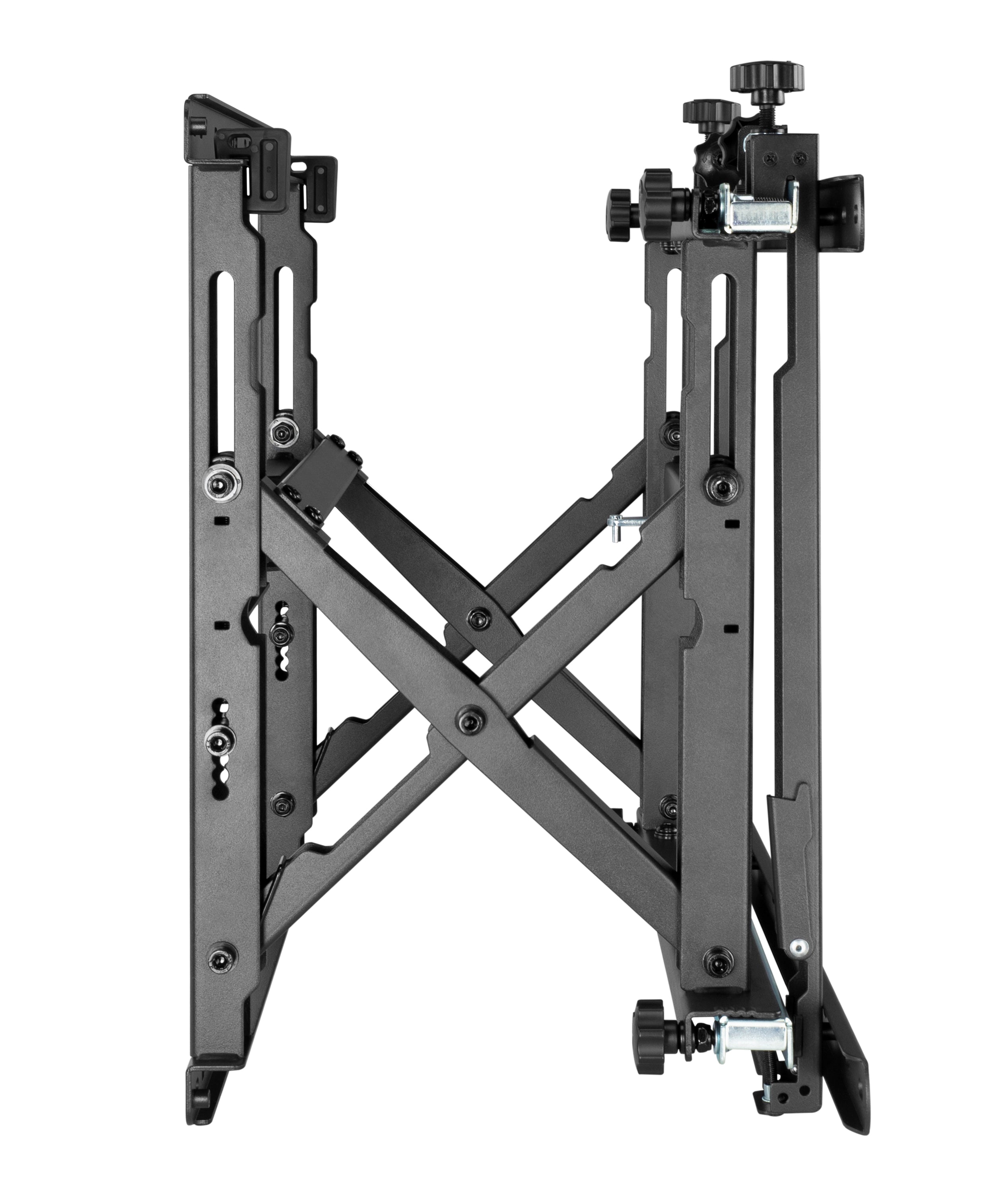 XYZ Micro-Adjustable Push-In, Pop-Out Video Wall Mount