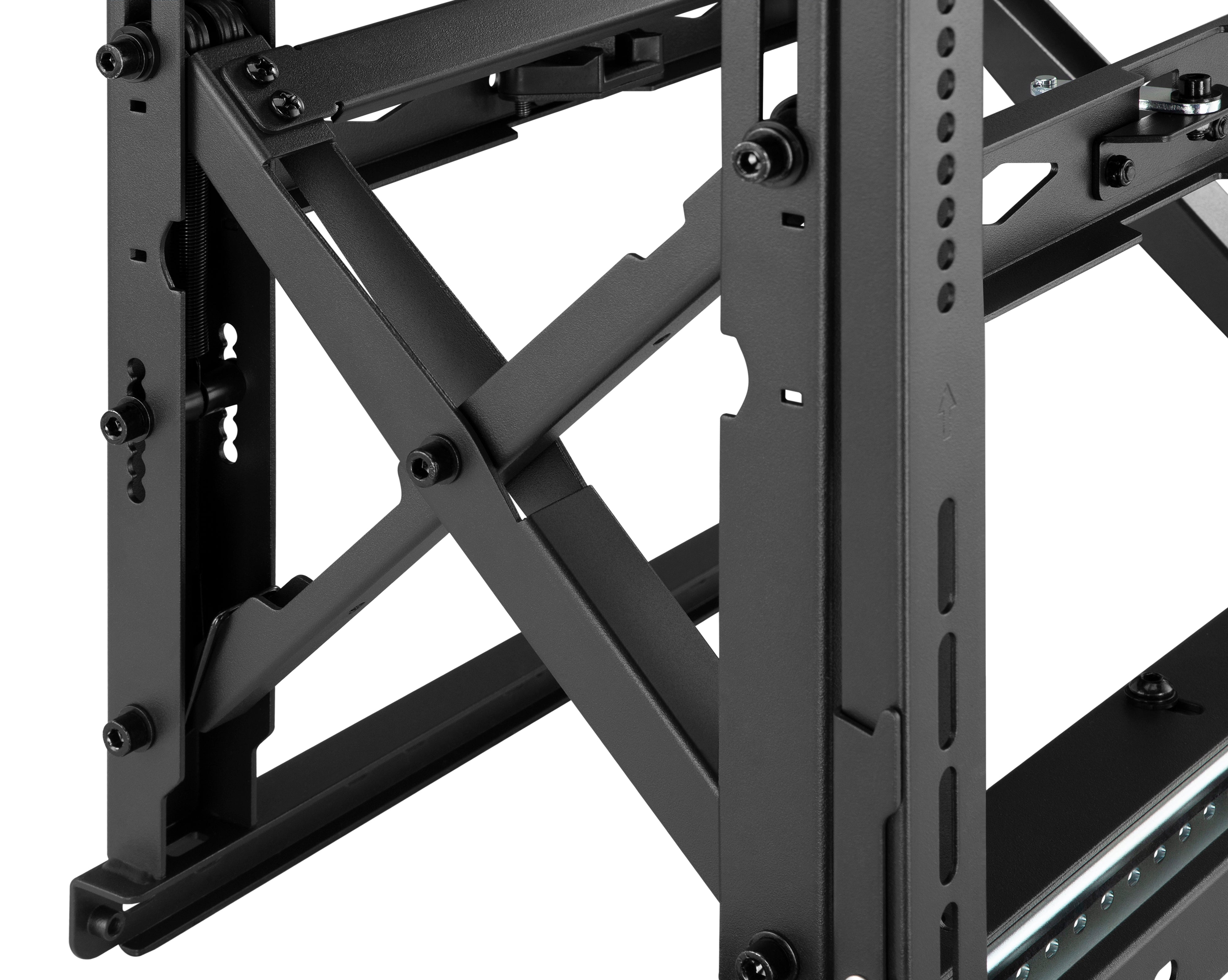 XYZ Micro-Adjustable Push-In, Pop-Out Video Wall Mount