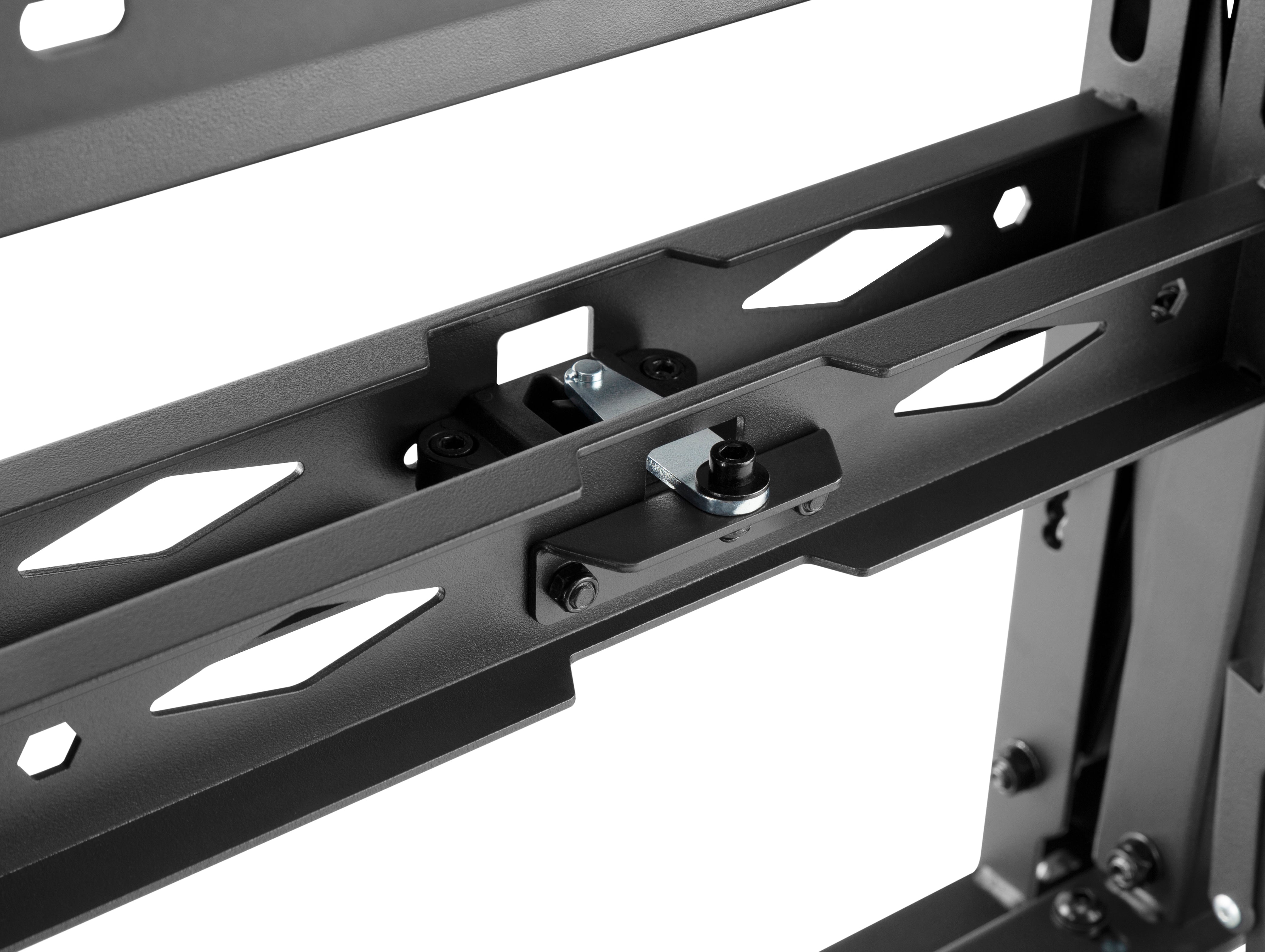 XYZ Micro-Adjustable Push-In, Pop-Out Video Wall Mount
